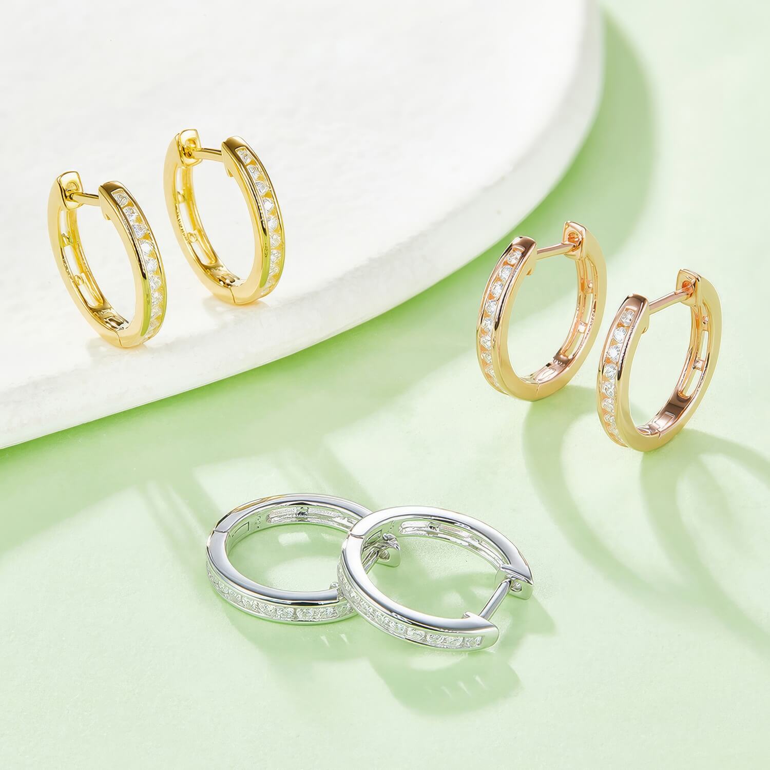 S925 Dreamweaver Moissanite Earrings-MARDAZA