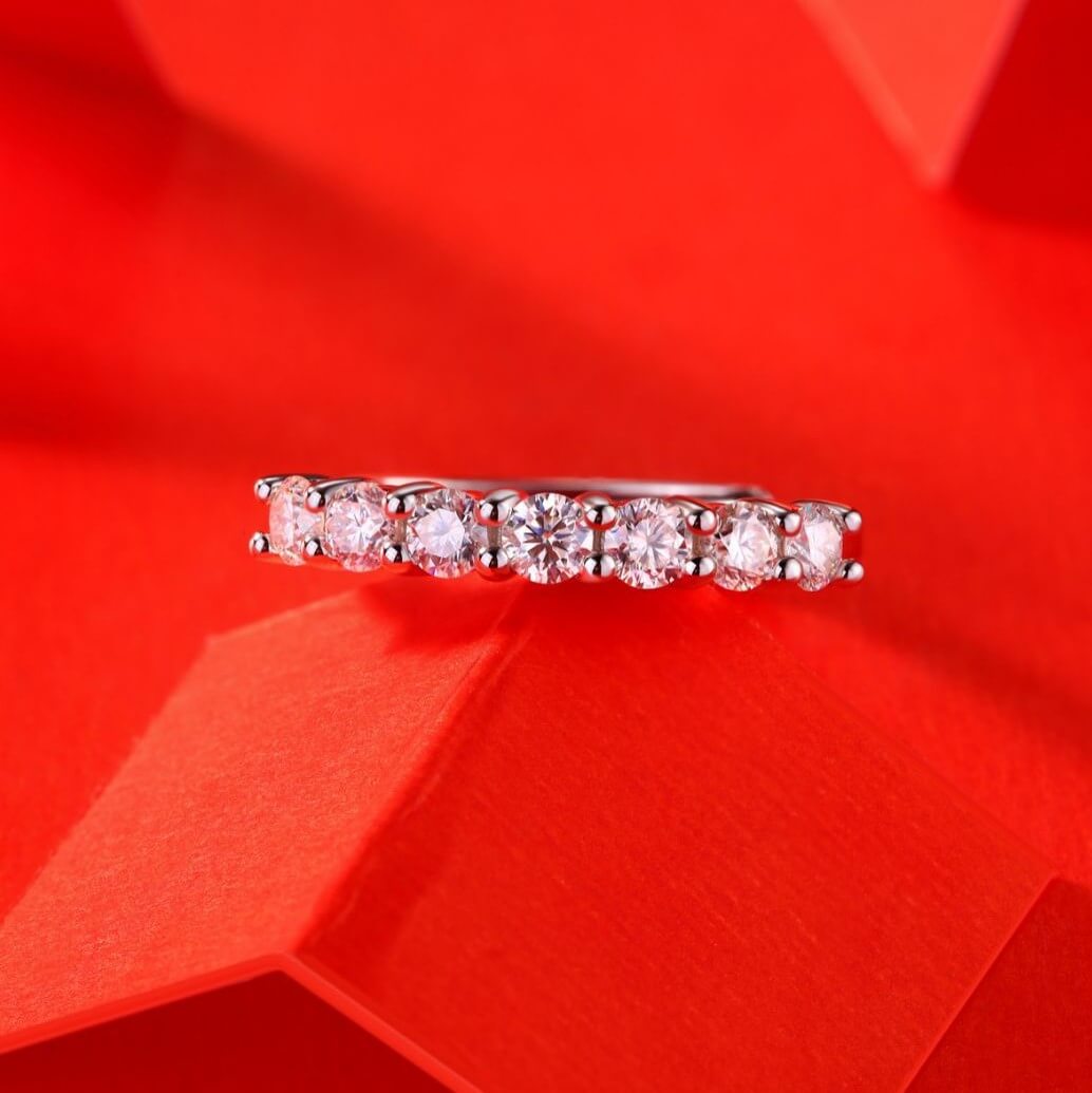 S925 Eternal Companionship Moissanite Ring-MARDAZA
