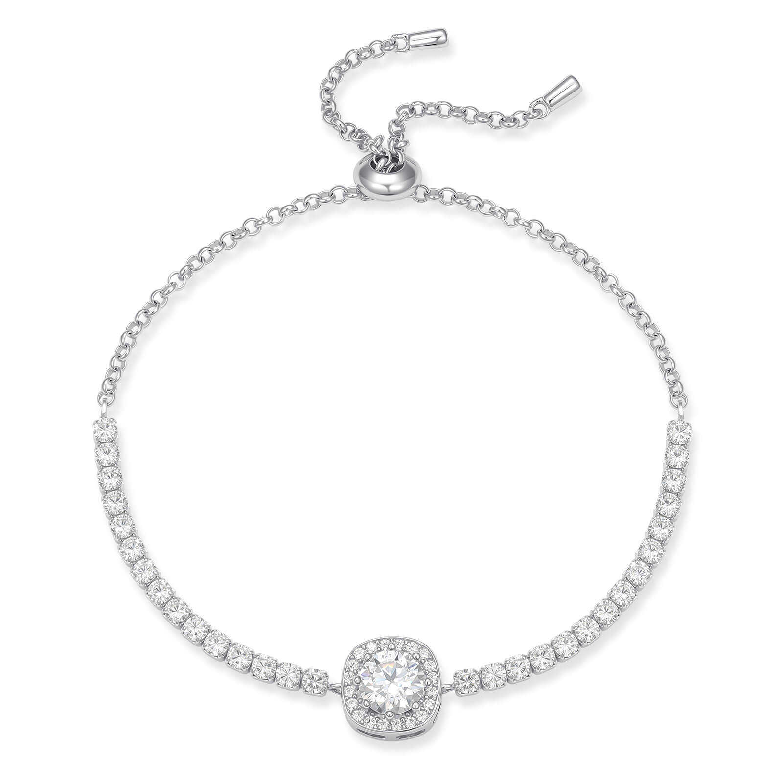 S925 Star Moissanite Bracelet-MARDAZA