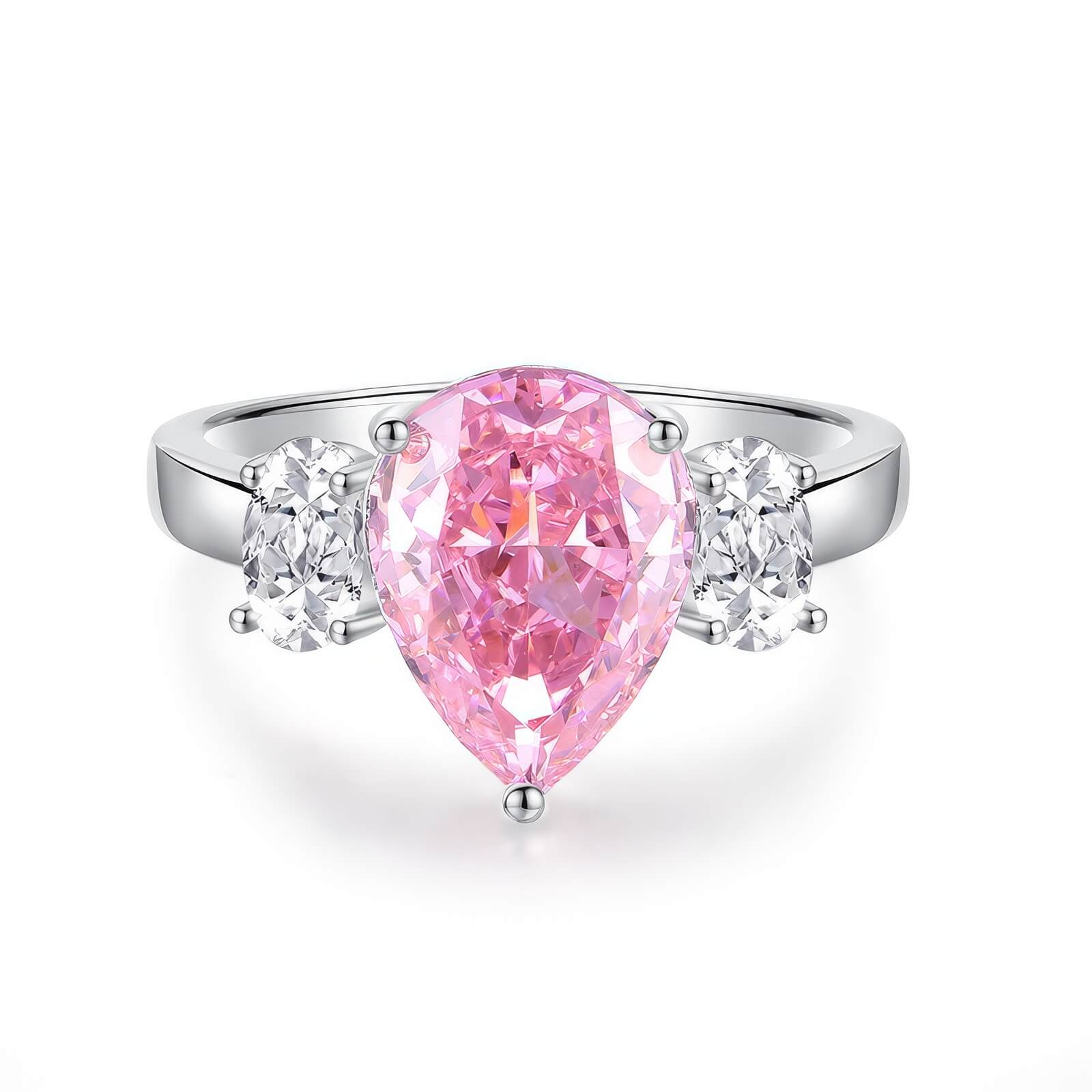 S925 Luxury 10CT Water Drop High Carbon Diamond-MARDAZA