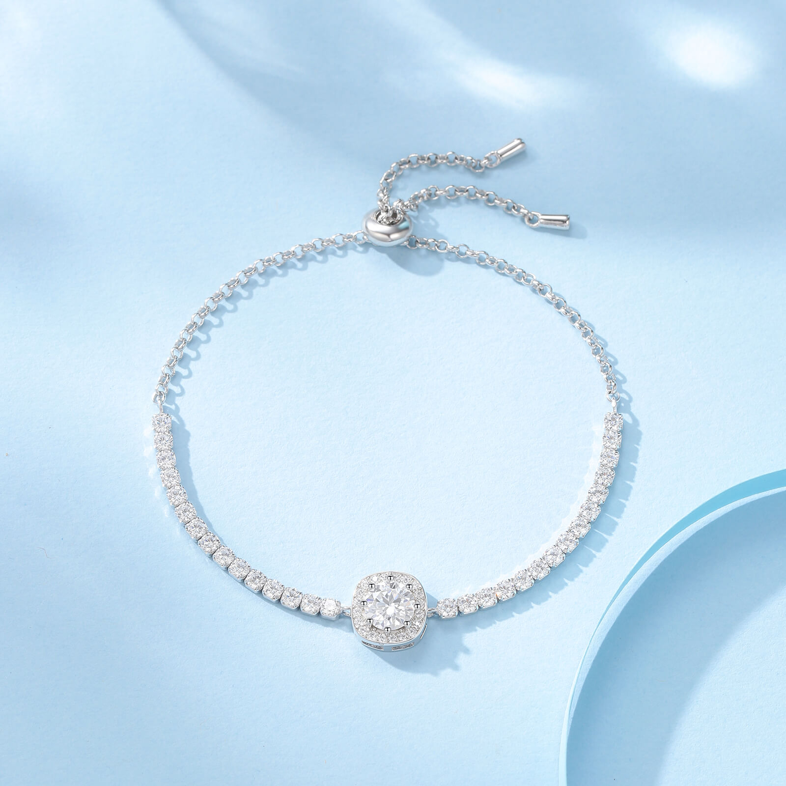 S925 Star Moissanite Bracelet-MARDAZA