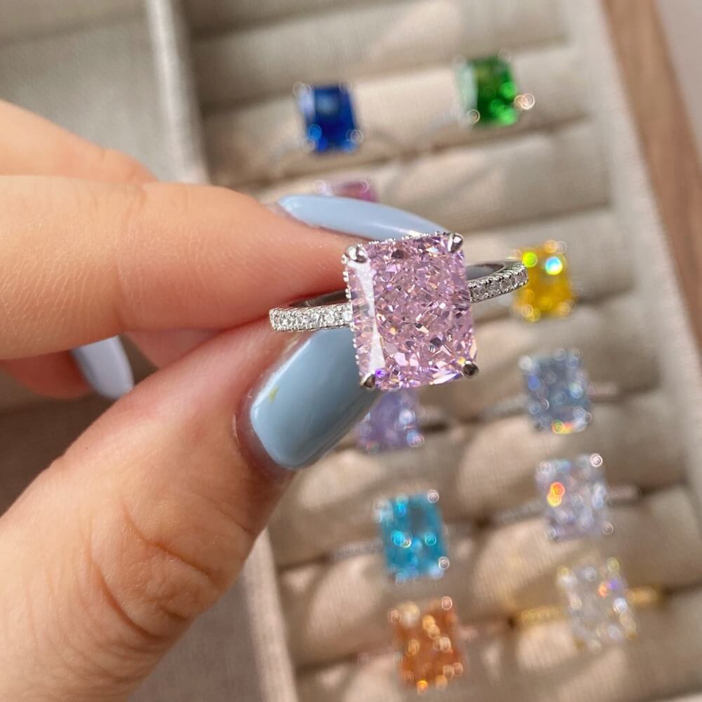 S925 Grade 8A Zircon Ring-MARDAZA