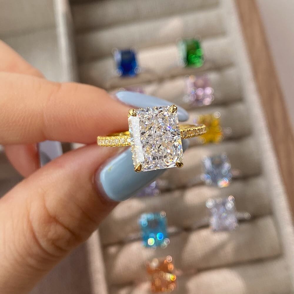 S925 Grade 8A Zircon Ring-MARDAZA