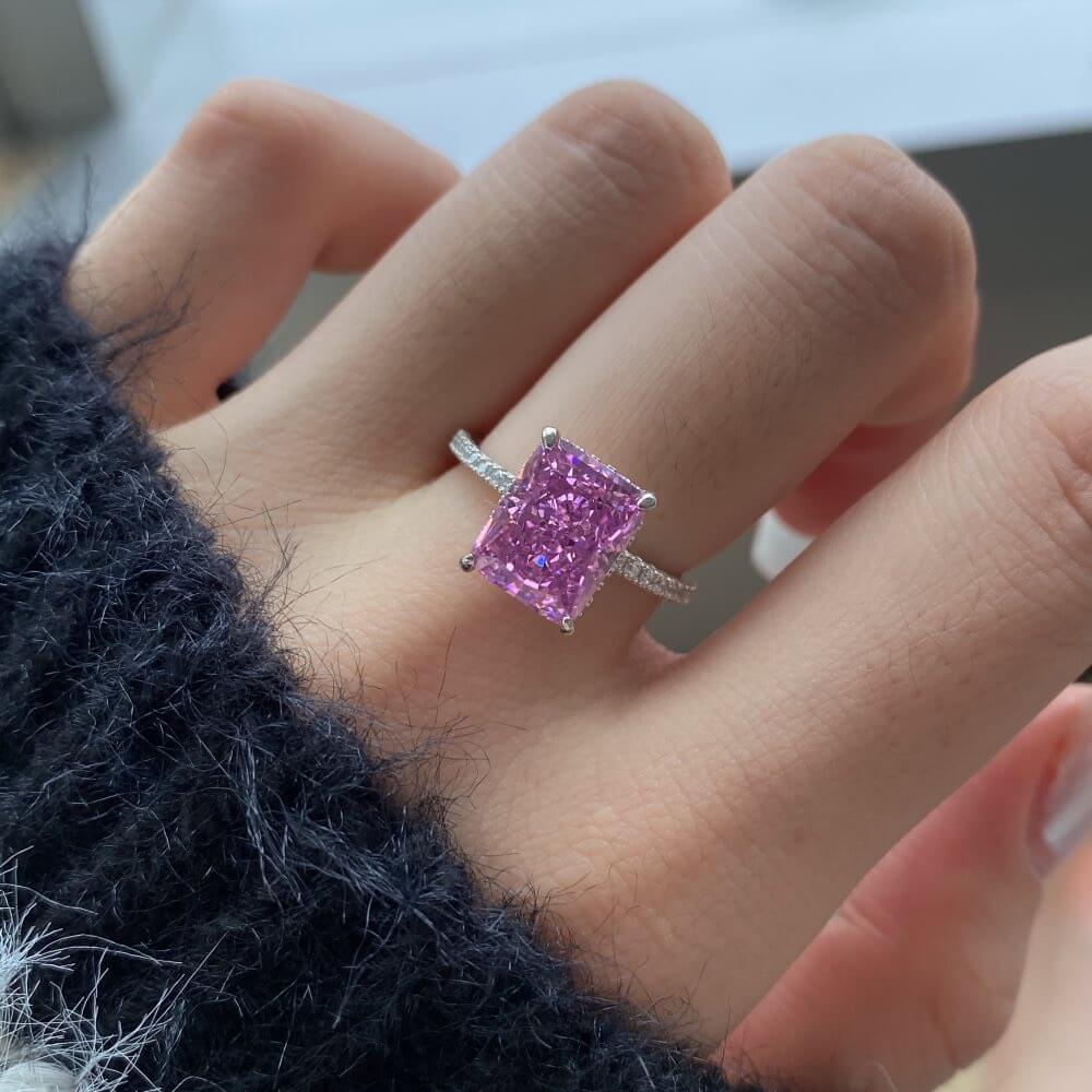 S925 Grade 8A Zircon Ring-MARDAZA