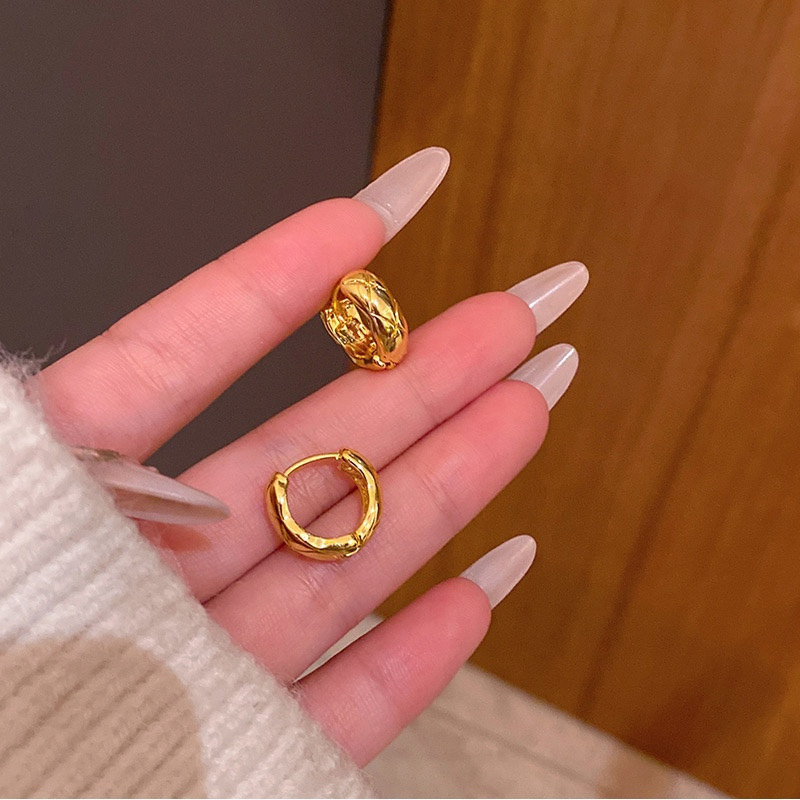Chunky Woven Hoop Earrings