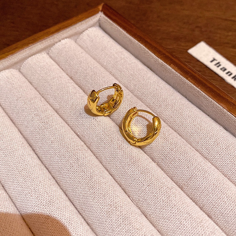 Chunky Woven Hoop Earrings