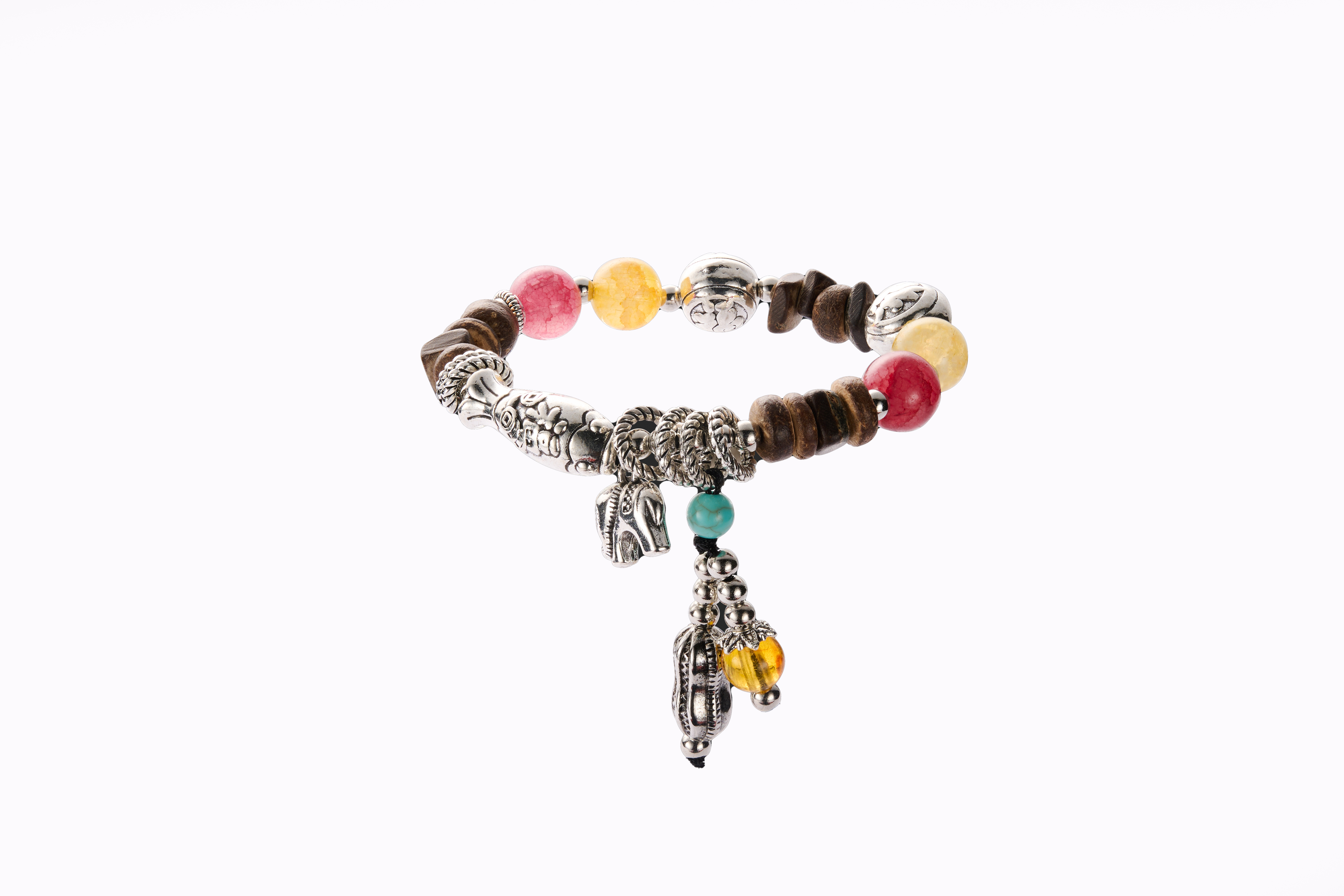 Lifestyle flat lay – ethnic bracelet styled minimally, suitable for daily wear and gifting.