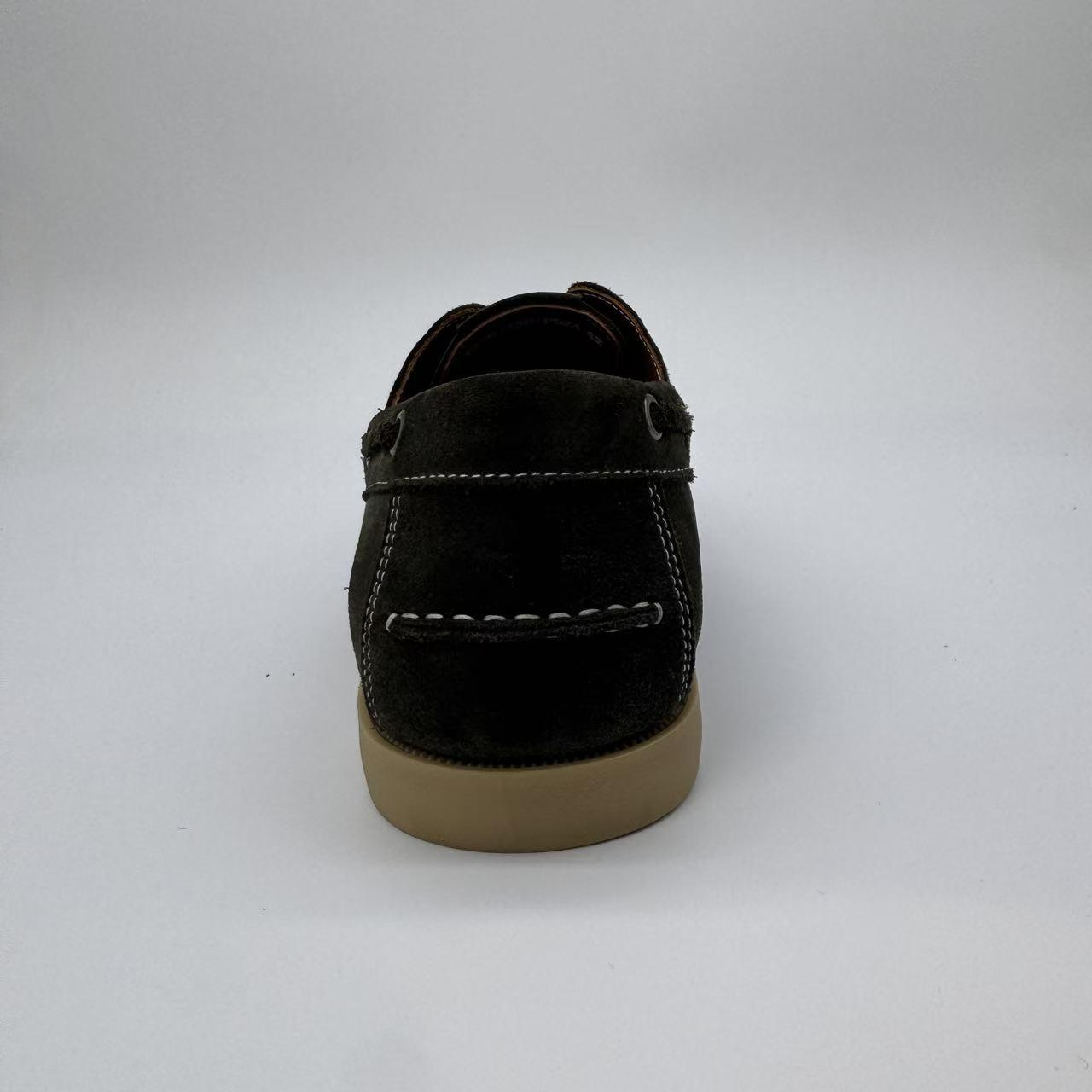 Men's Handmade Genuine Leather Boat Shoes: Low-Cut Slip-On, Lightweight, Breathable, Casual & Versatile Comfort