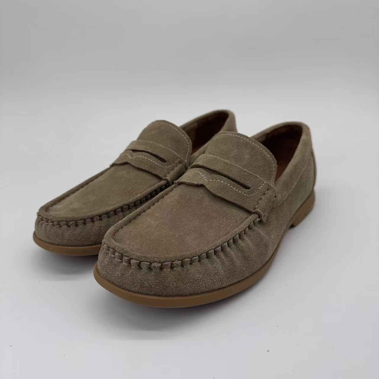 Men's Genuine Leather Shoes, Handmade Casual Loafers & Formal Dress Shoes