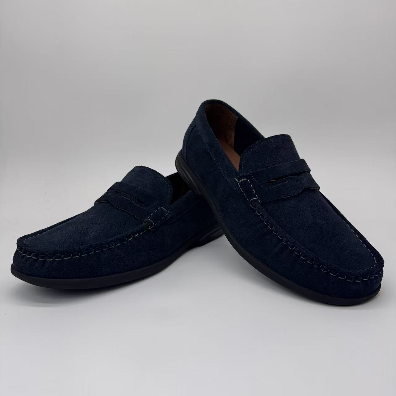 Men's Genuine Leather Shoes, Handmade Casual Loafers & Formal Dress Shoes