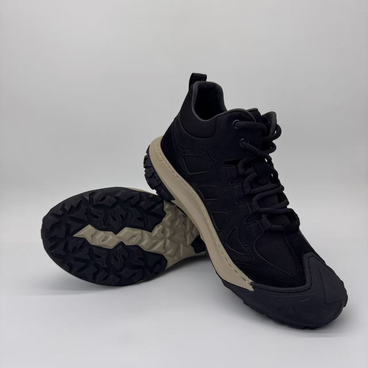 Handmade Genuine Leather Men's Outdoor Boots Custom All-Terrain Hiking, Snow & Fishing