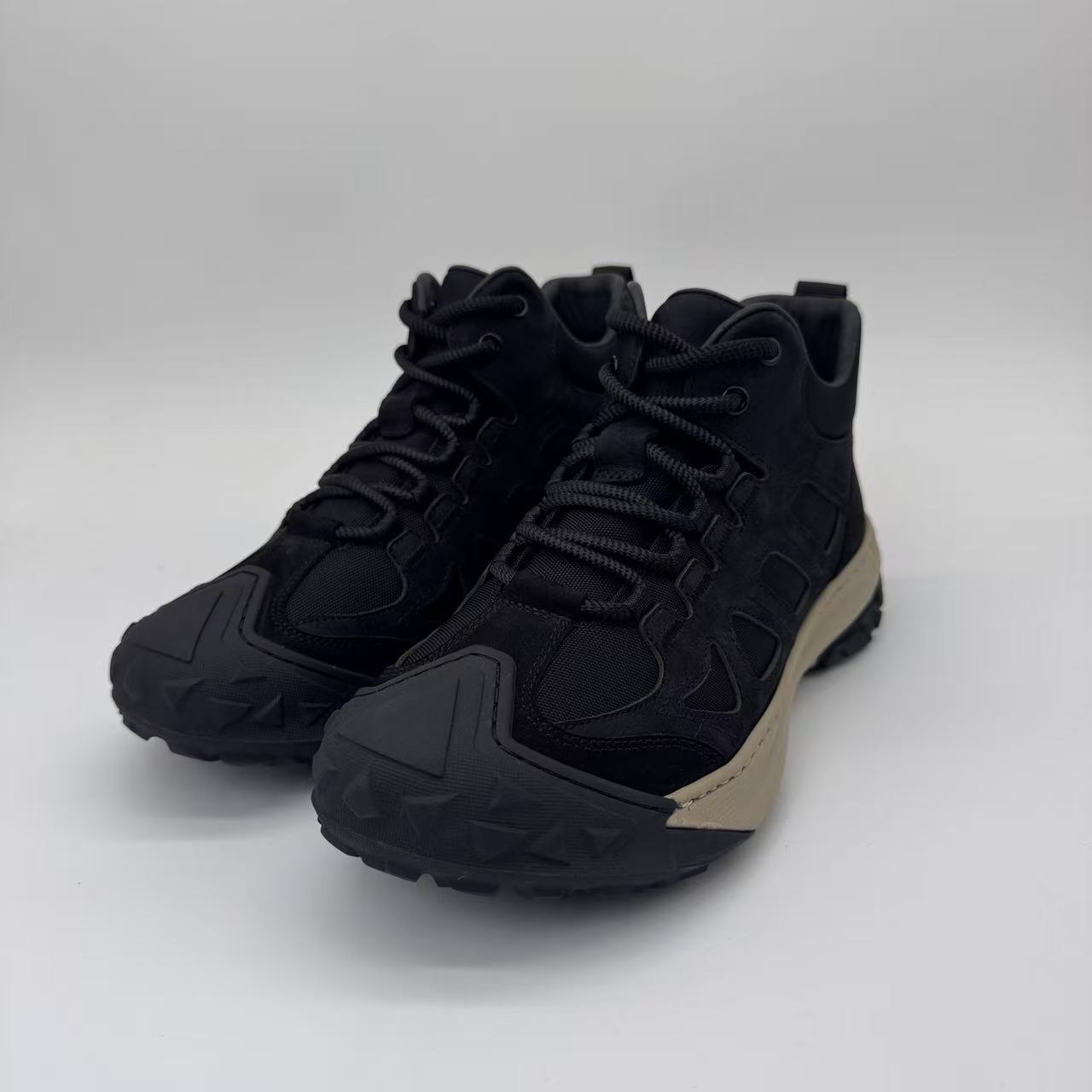 Handmade Genuine Leather Men's Outdoor Boots Custom All-Terrain Hiking, Snow & Fishing