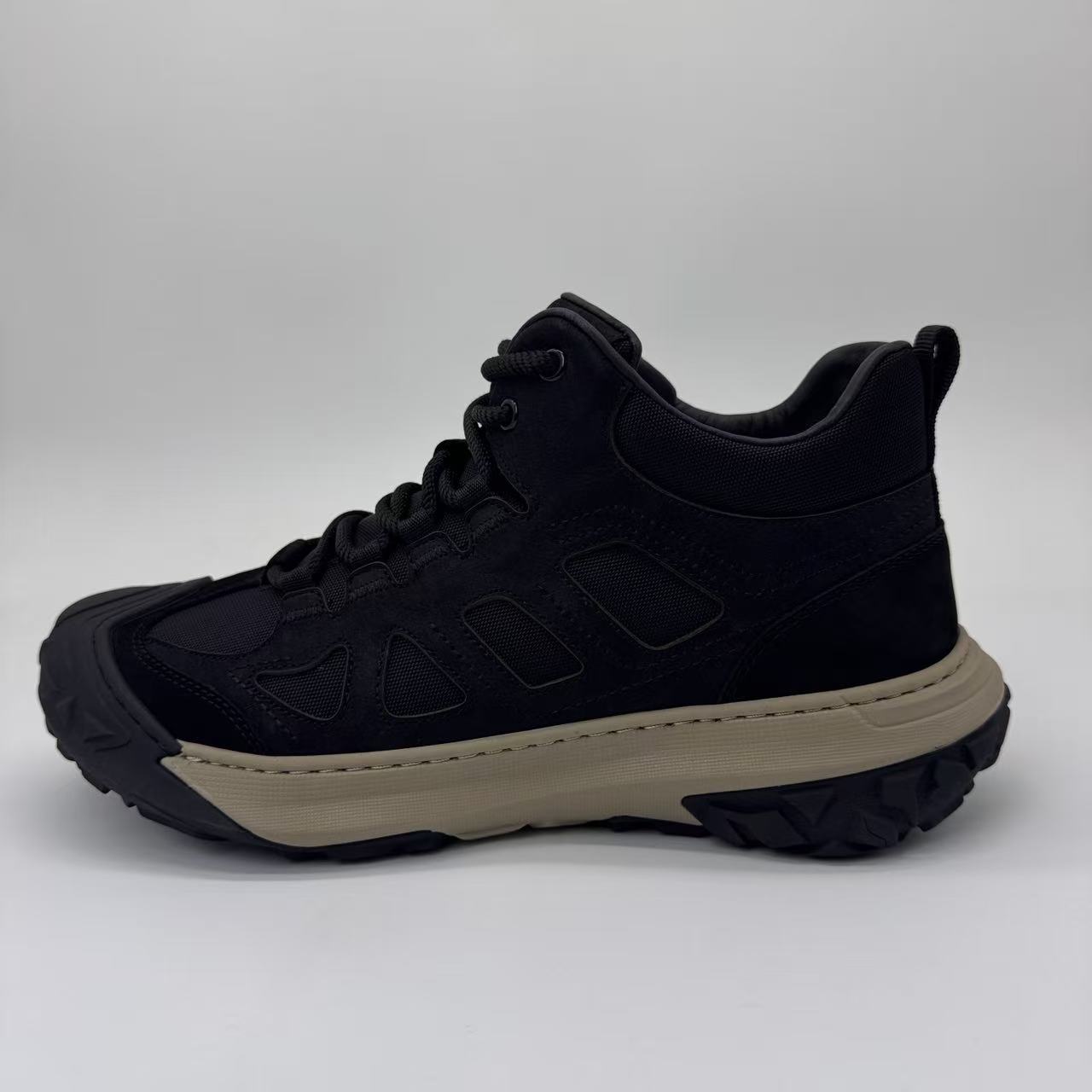 Handmade Genuine Leather Men's Outdoor Boots Custom All-Terrain Hiking, Snow & Fishing