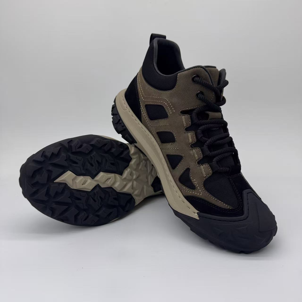 Handmade Genuine Leather Men's Outdoor Boots Custom All-Terrain Hiking, Snow & Fishing