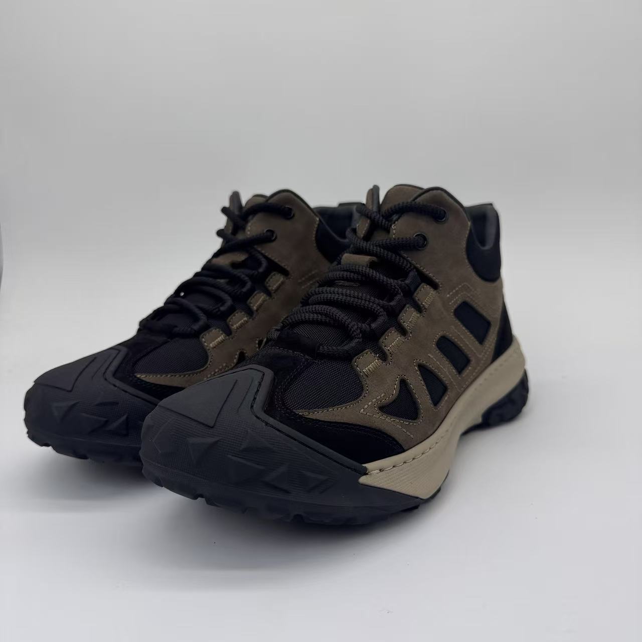 Handmade Genuine Leather Men's Outdoor Boots Custom All-Terrain Hiking, Snow & Fishing