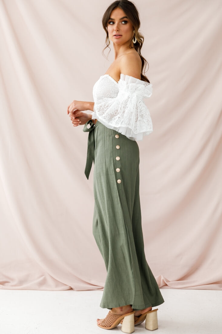 Arna Bell Sleeve Off-Shoulder Top White-Fable Dress