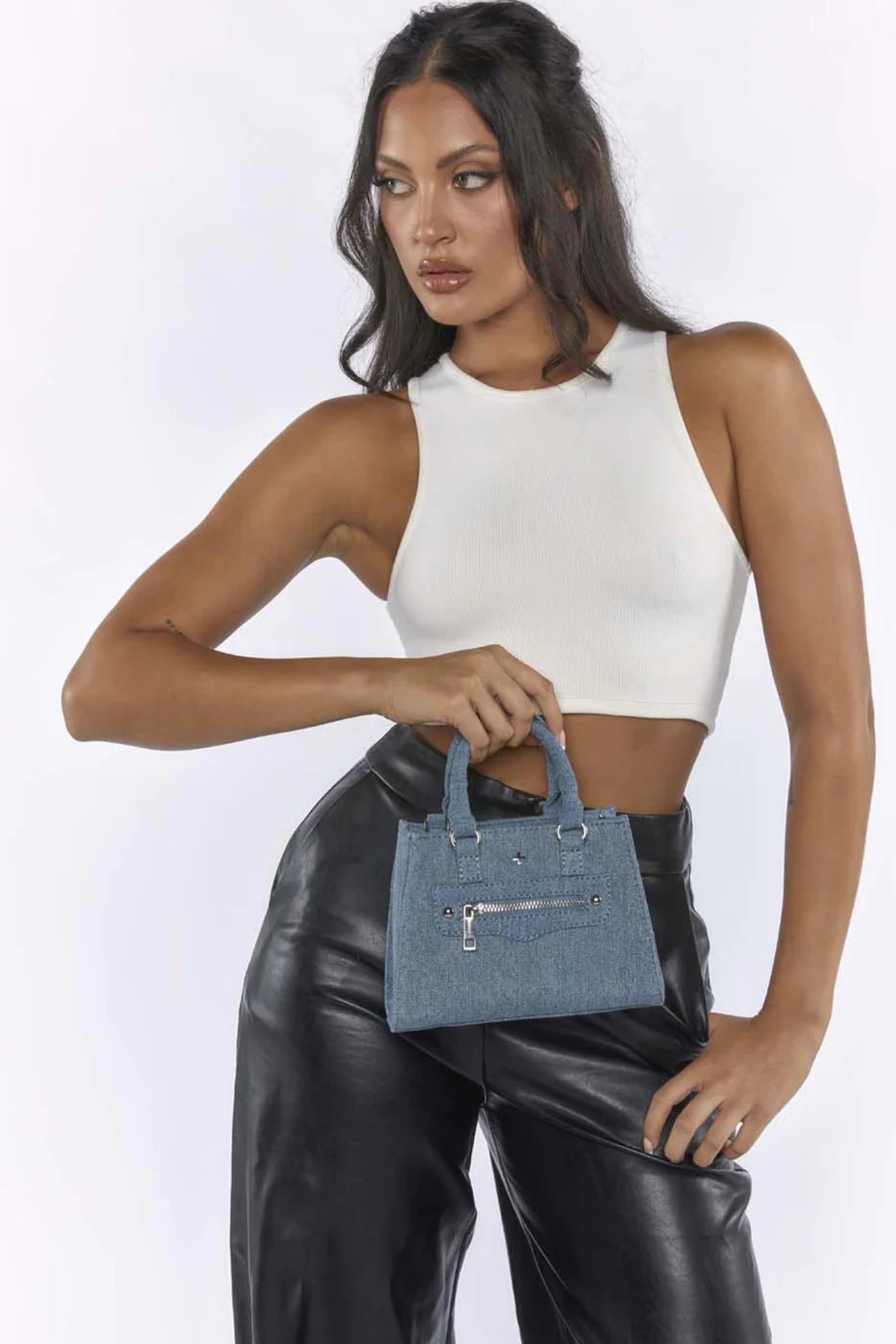 Peta And Jain Jaden Handbag Denim-Fable Dress