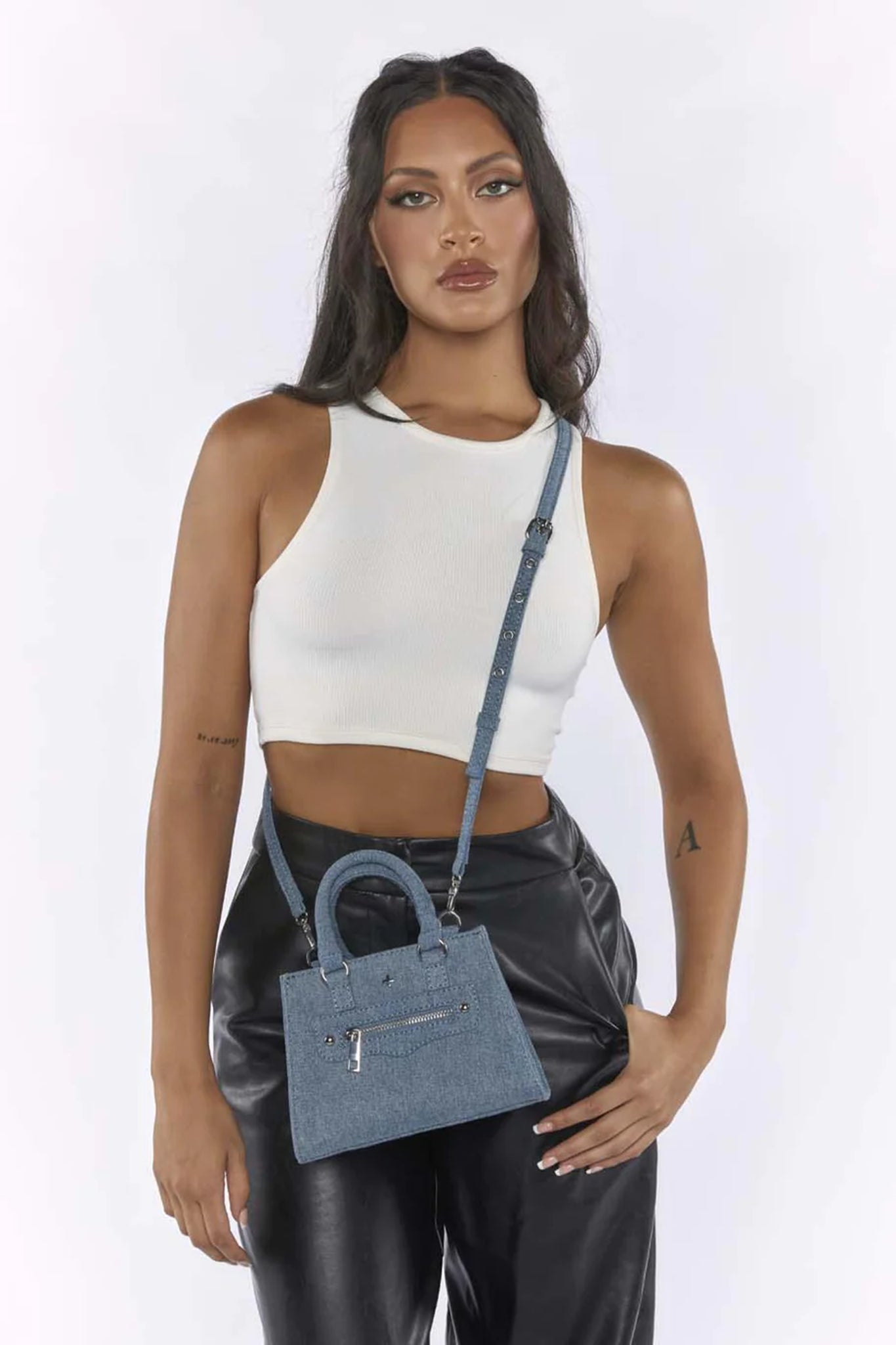Peta And Jain Jaden Handbag Denim-Fable Dress
