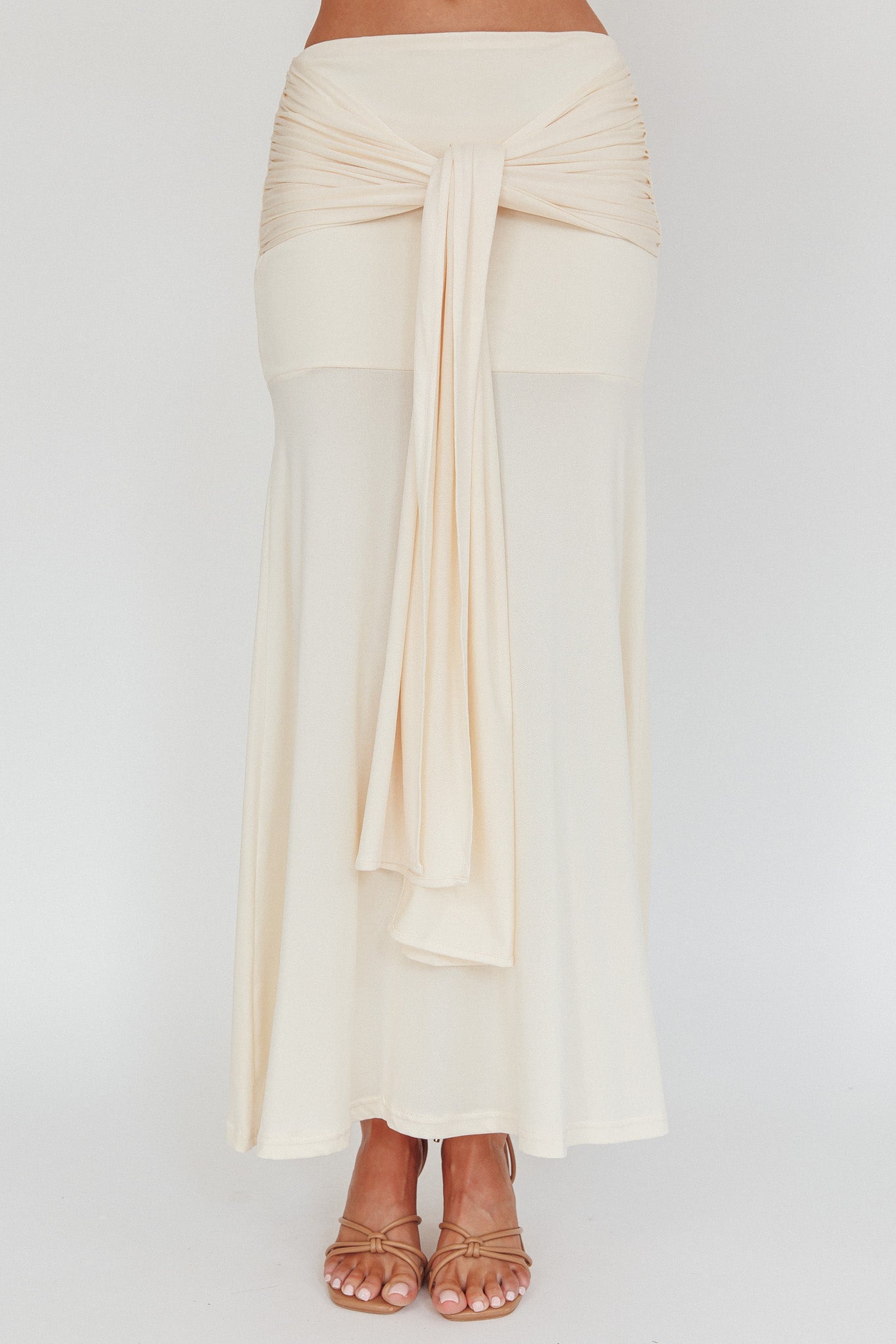 Night Market Hip Tie Maxi Skirt Butter-Fable Dress