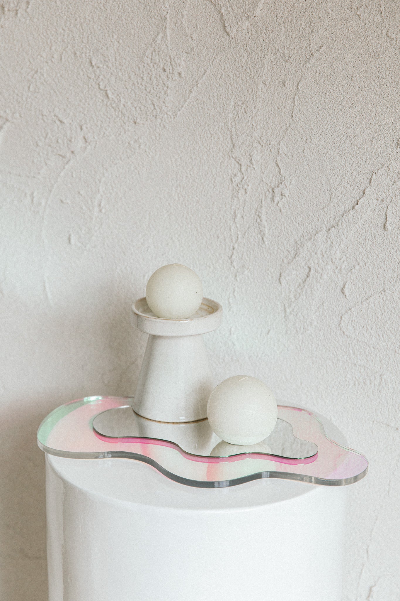 Matisse Decorative Iridescent Irregular Mirror-Fable Dress