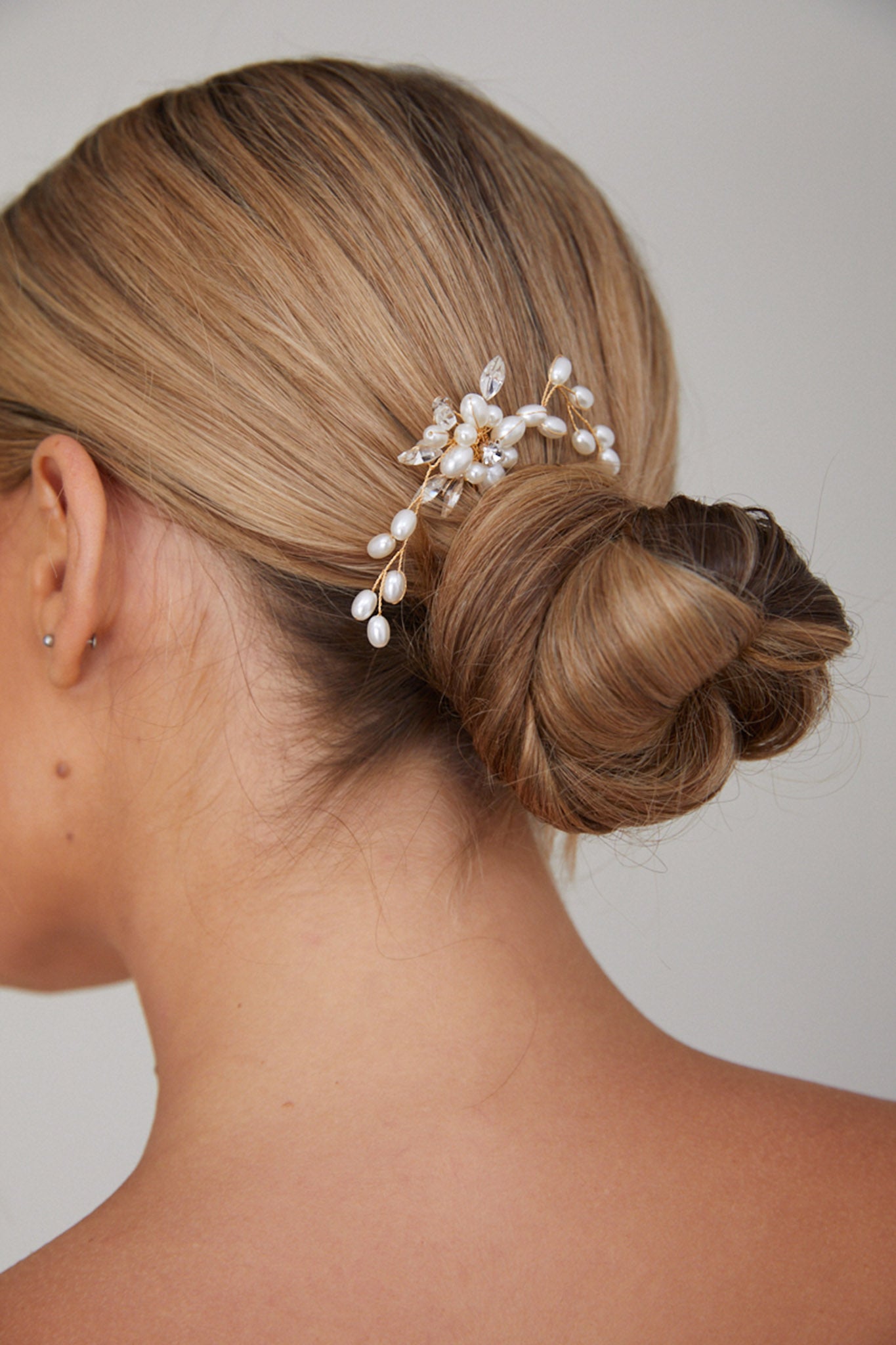 Marita Pearl Hair Pin-Fable Dress