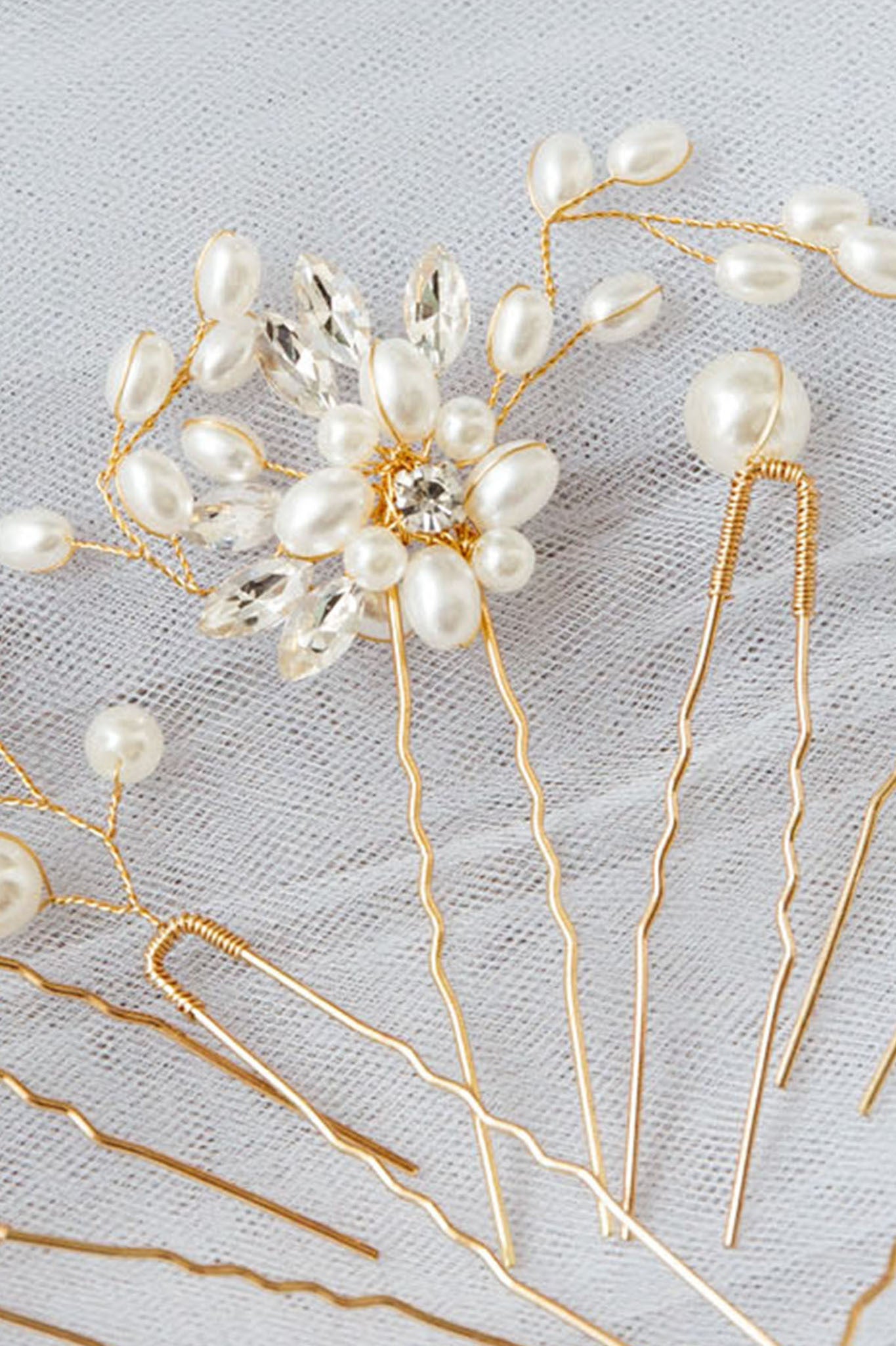 Marita Pearl Hair Pin-Fable Dress