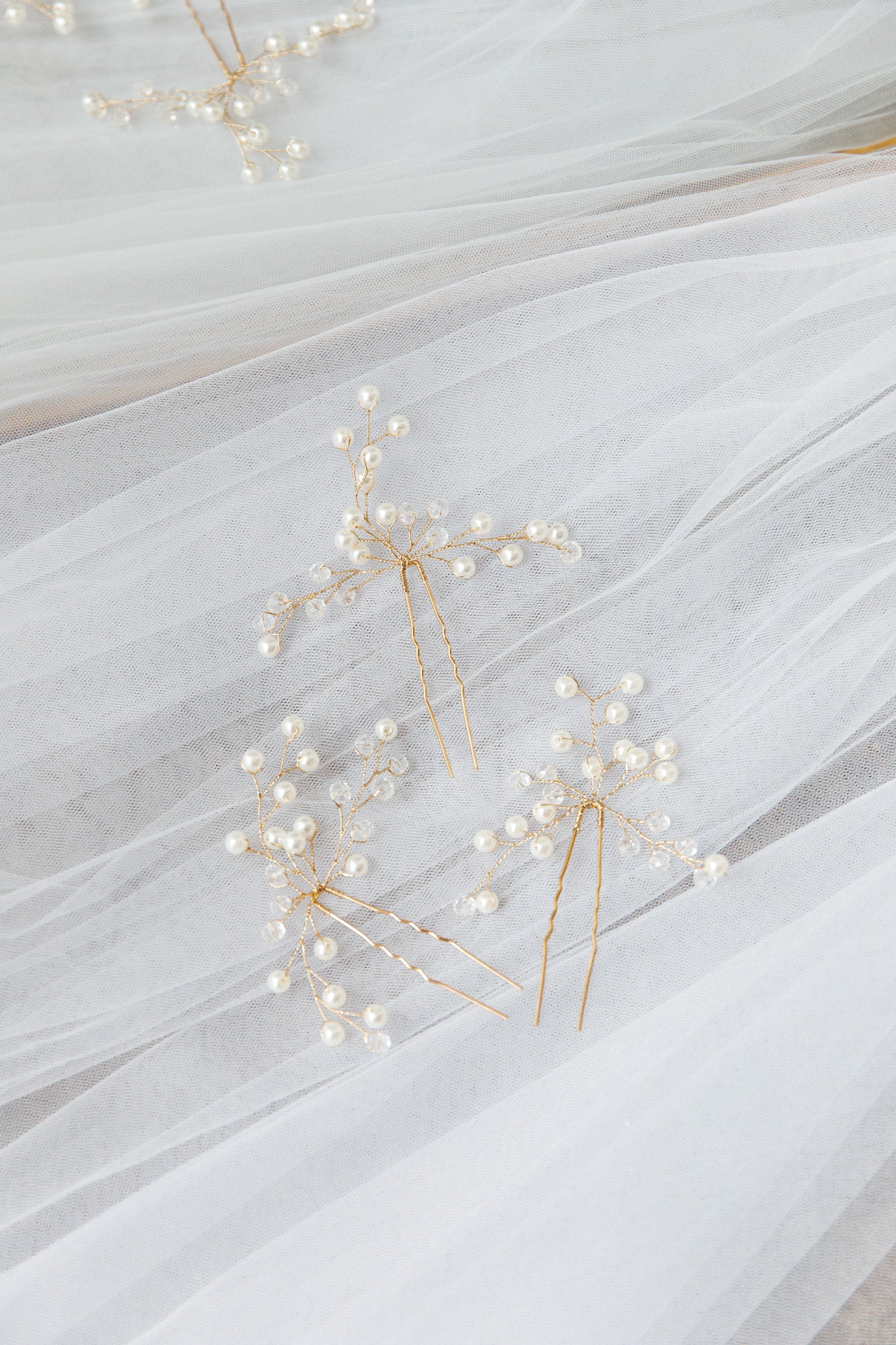 Medusa Pearl Hair Pin-Fable Dress