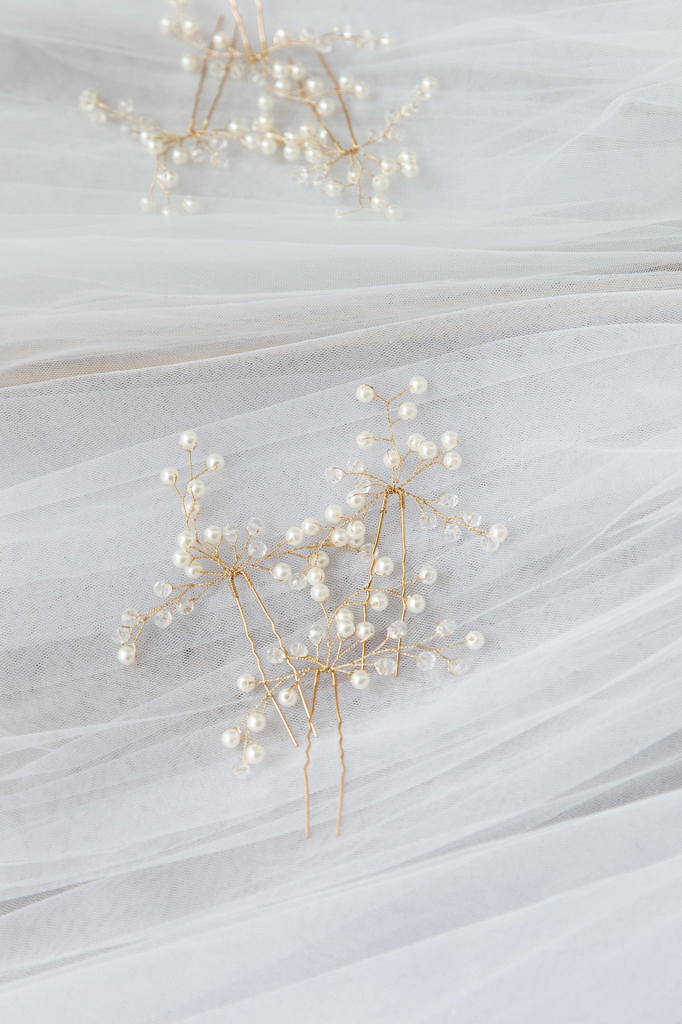 Medusa Pearl Hair Pin-Fable Dress