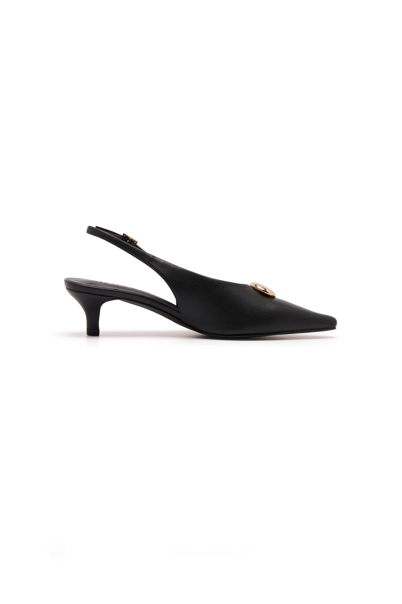 THERAPY Indiana Slingback Heel Black-Fable Dress