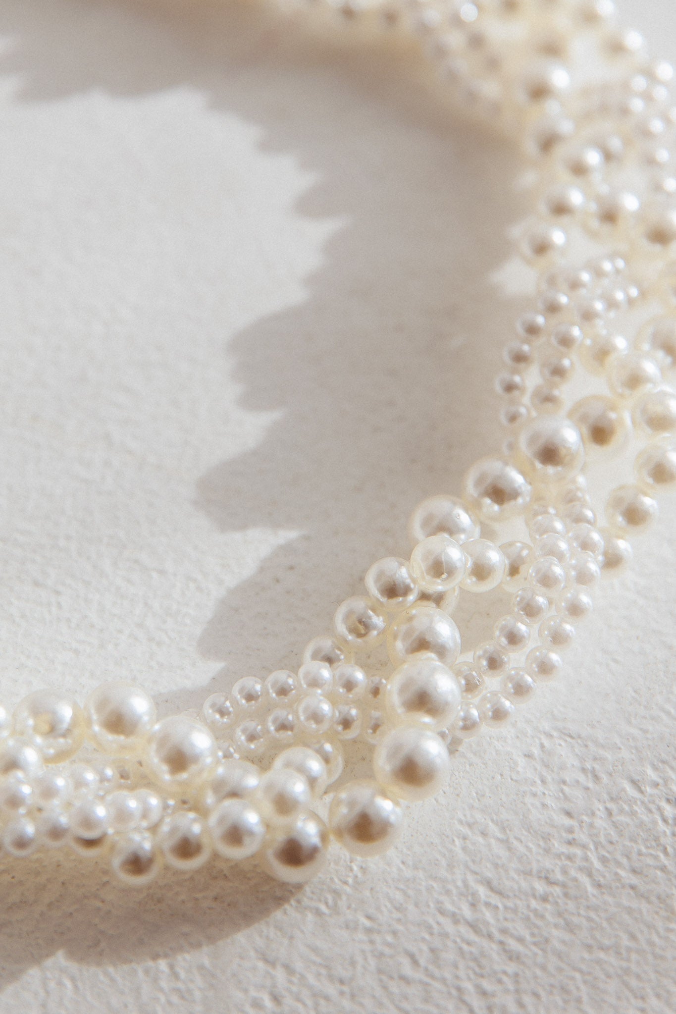 Your Smile Pearl Necklace Silver-Fable Dress