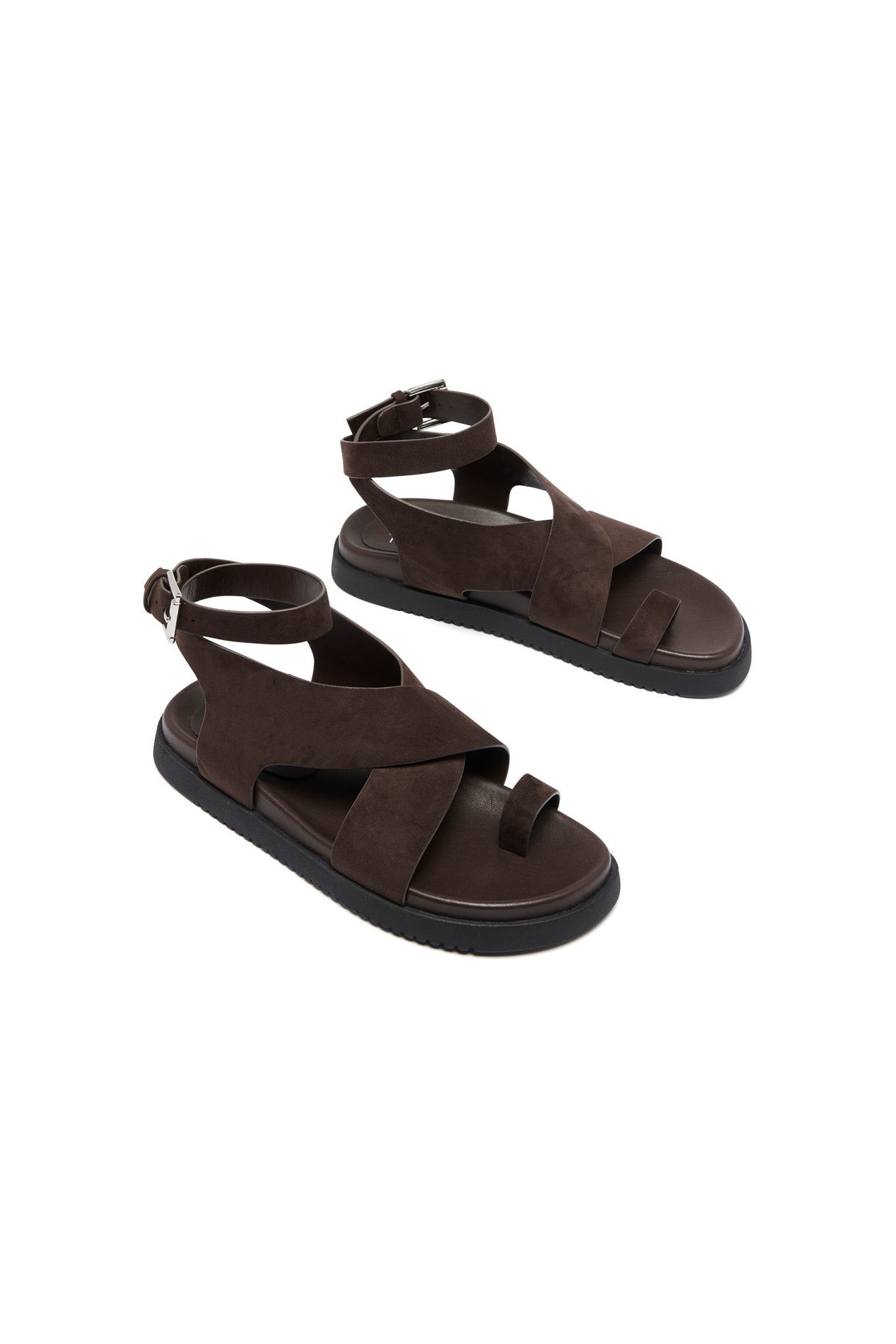 THERAPY Redeem Sandals Chocolate-Fable Dress