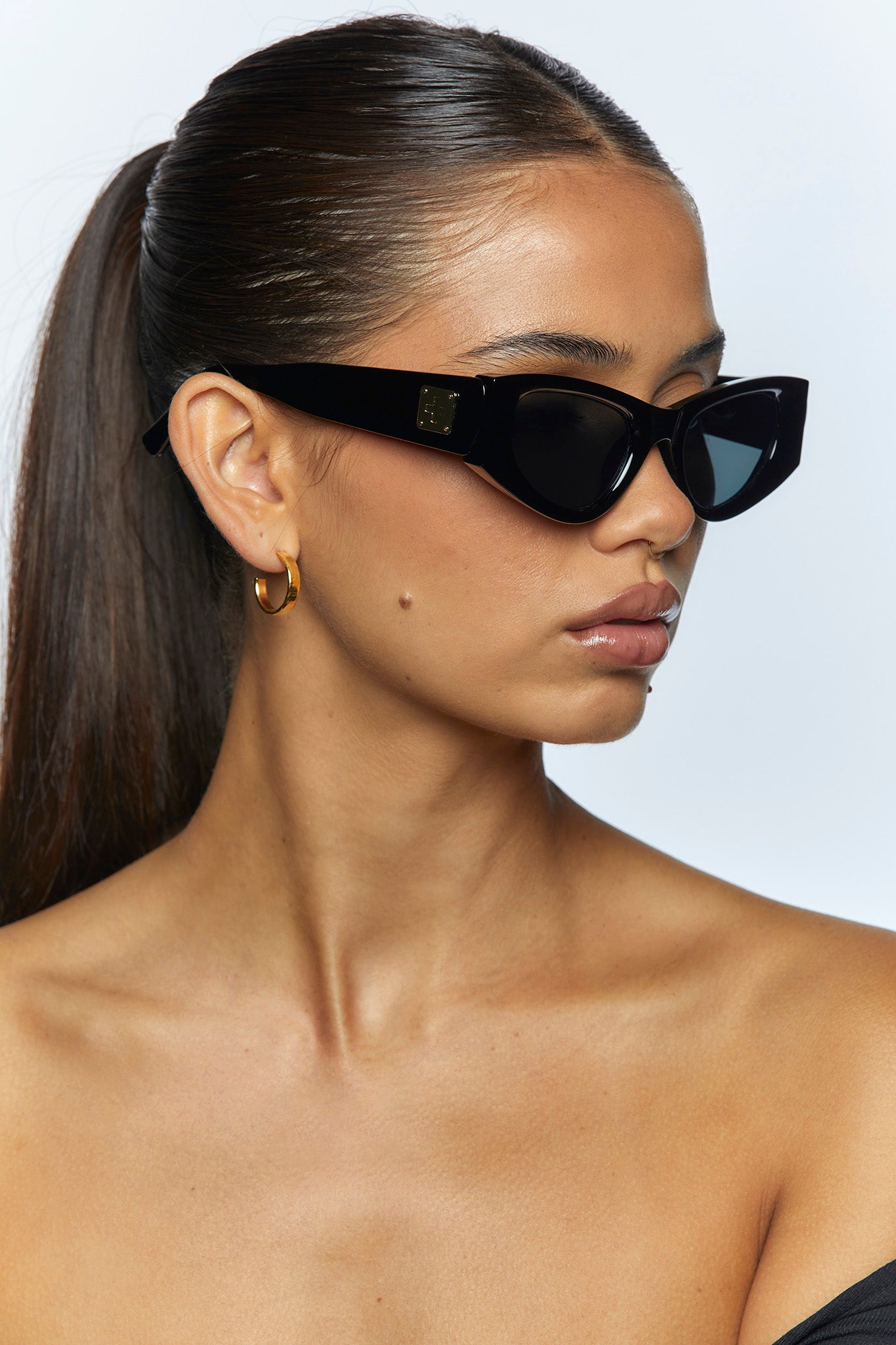 PETA + JAIN Jada Sunglasses Black-Fable Dress