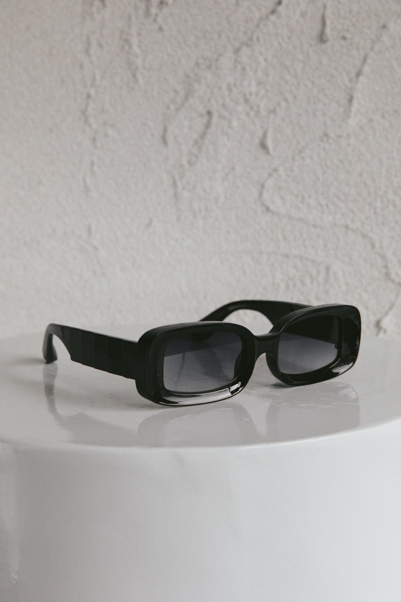 Zion Square Frame Sunglasses Black-Fable Dress
