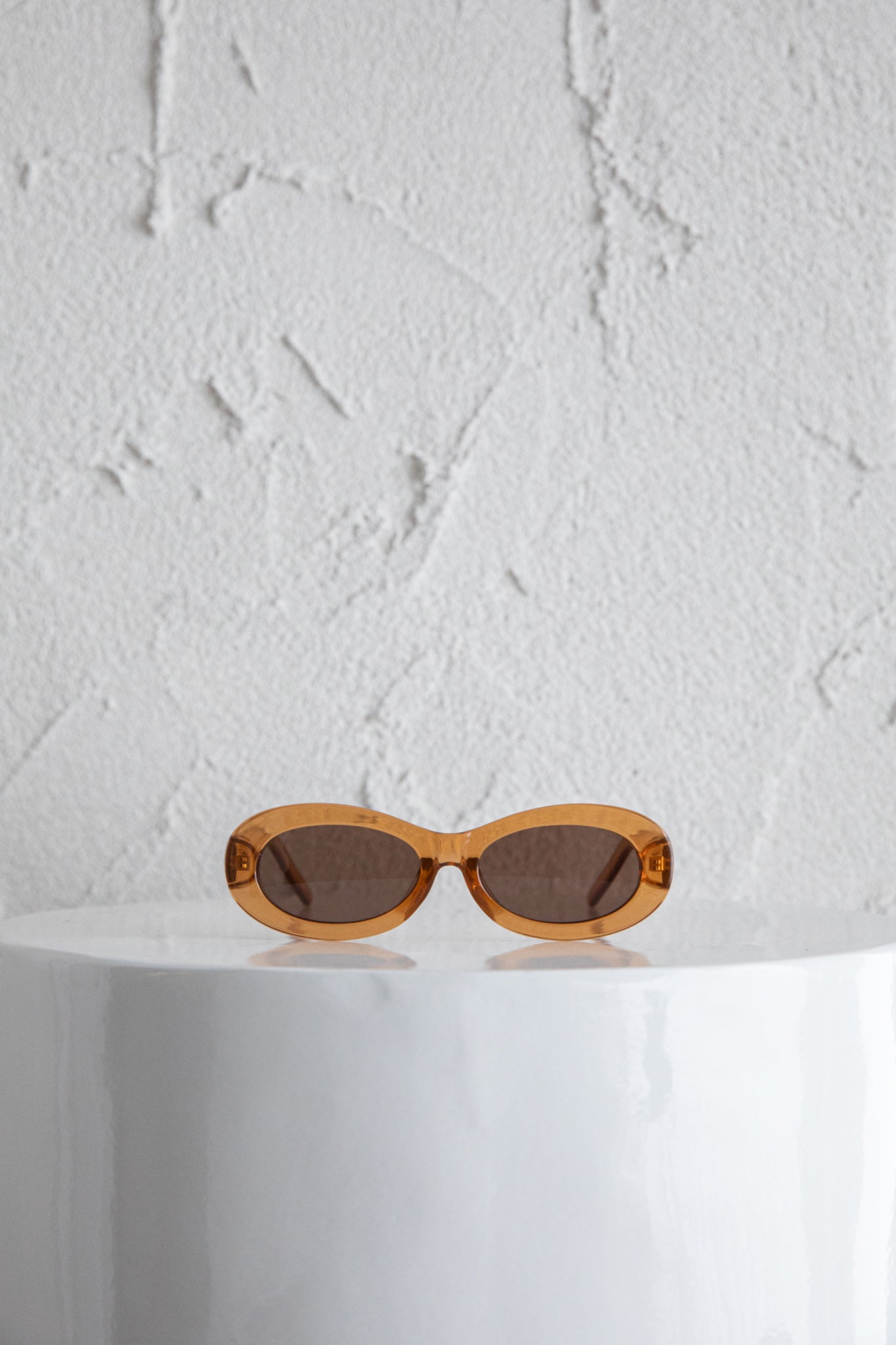 Charlie Neon Oval Sunglasses Tea-Fable Dress