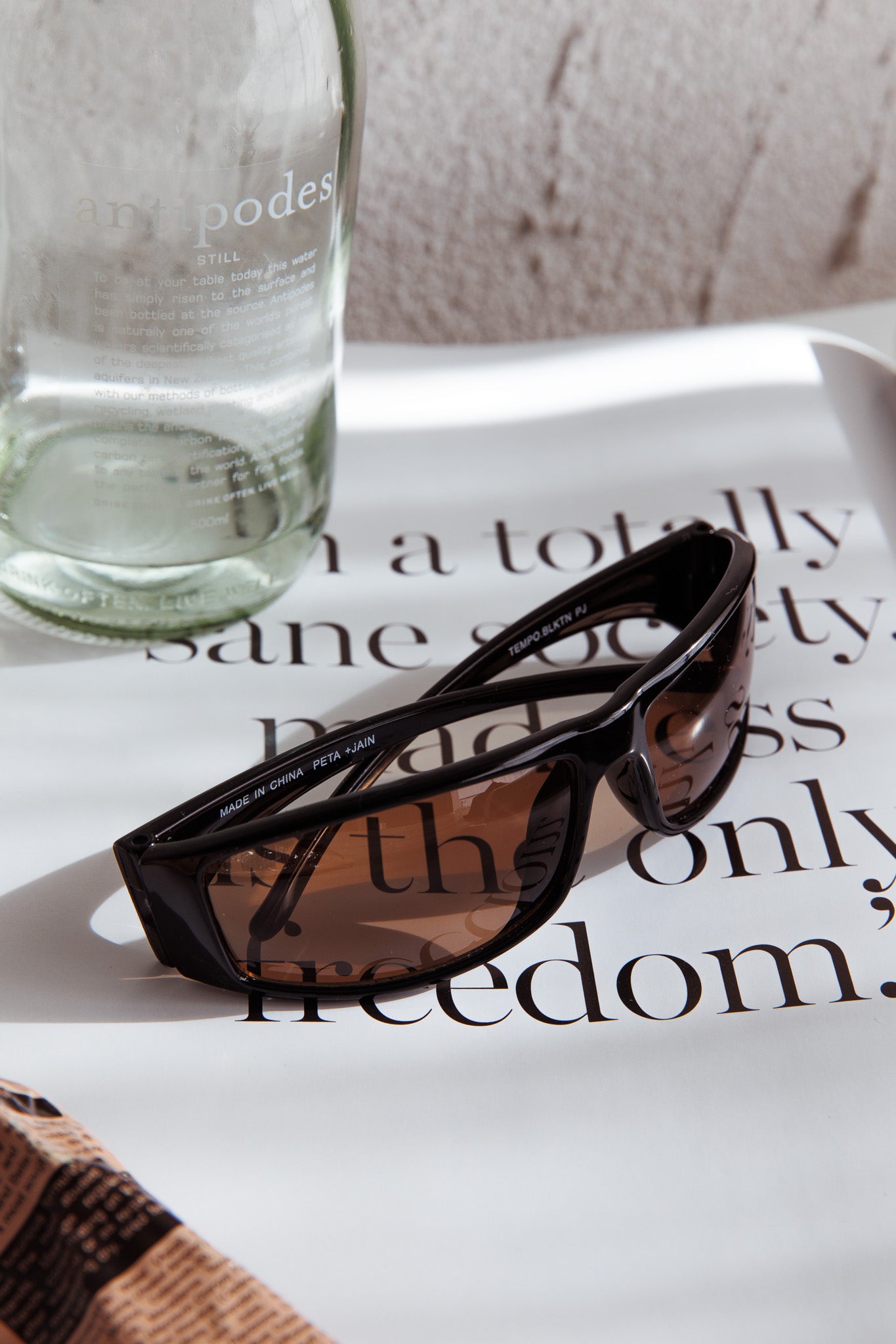 Peta And Jain Tempo Sunglasses Black-Fable Dress