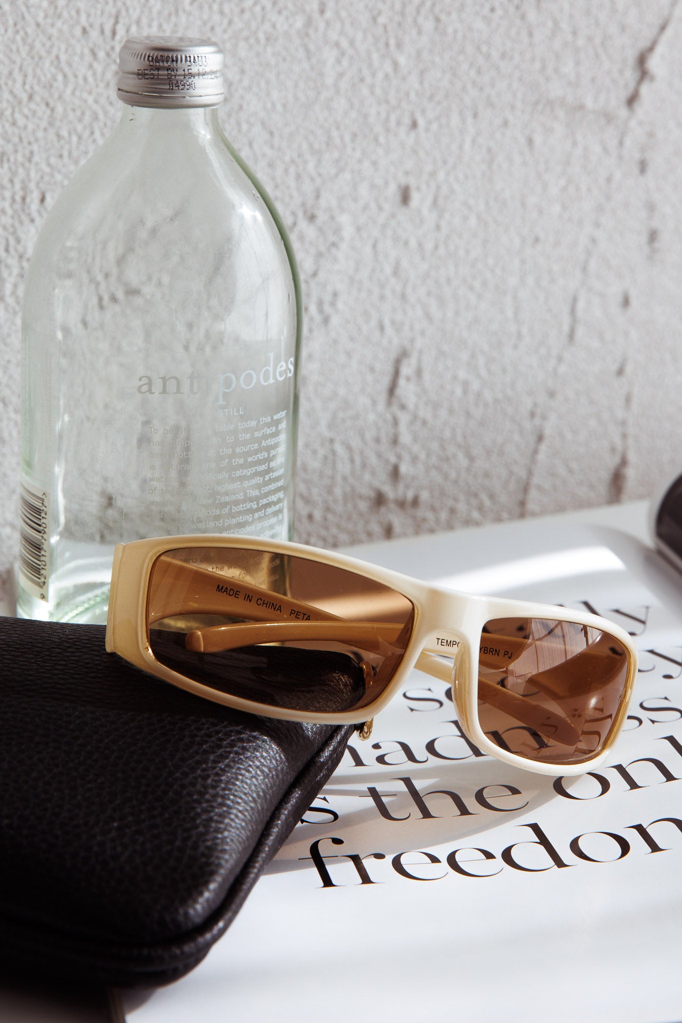 Peta And Jain Tempo Sunglasses Ivory-Fable Dress