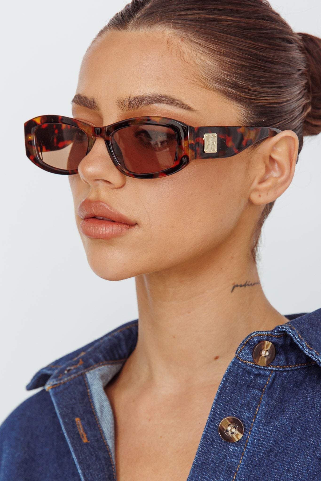 Peta And Jain Inez Sunglasses Tortoiseshell-Fable Dress