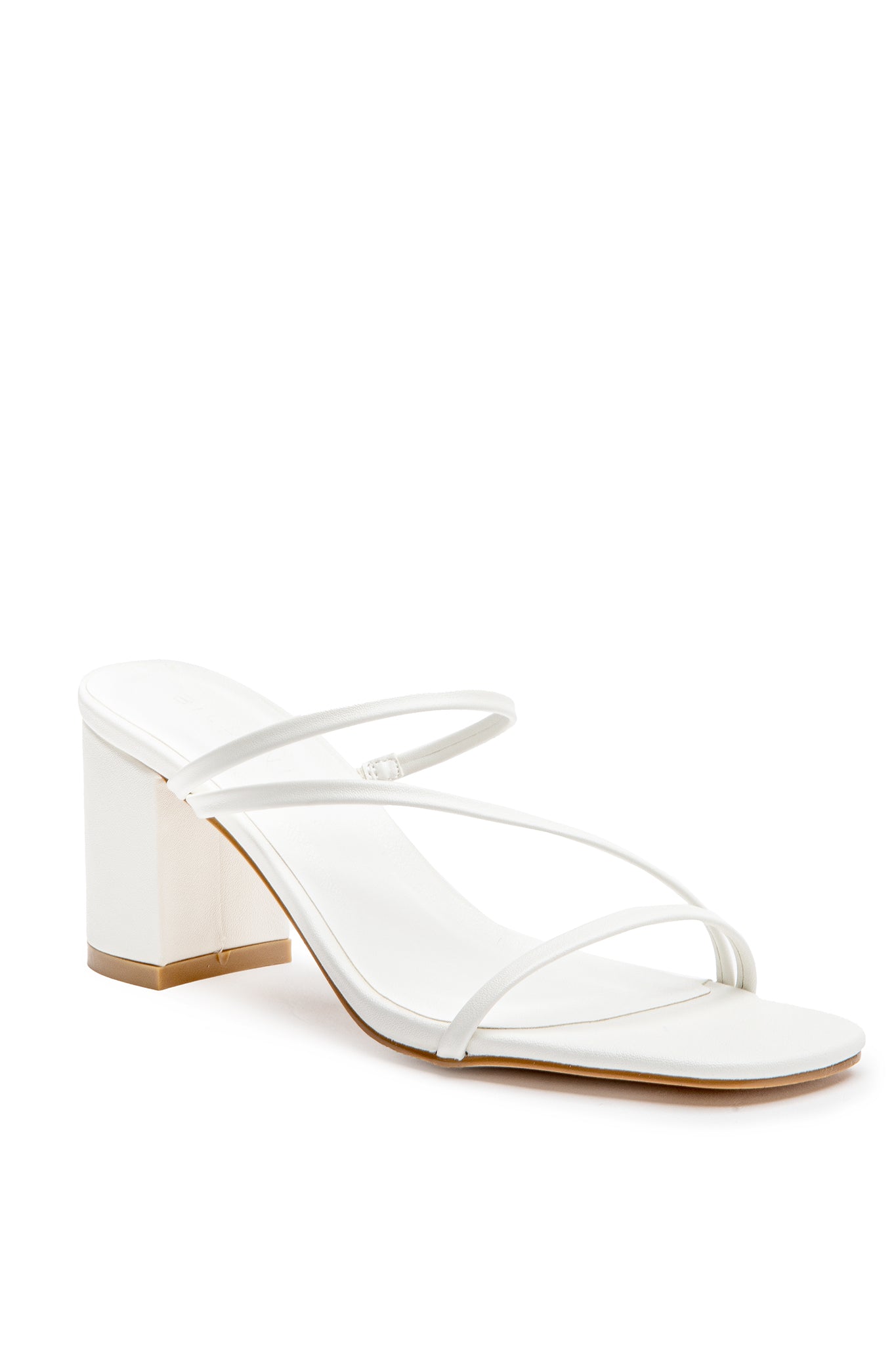 BiLLiNi Yazmin Block Heel White-Fable Dress