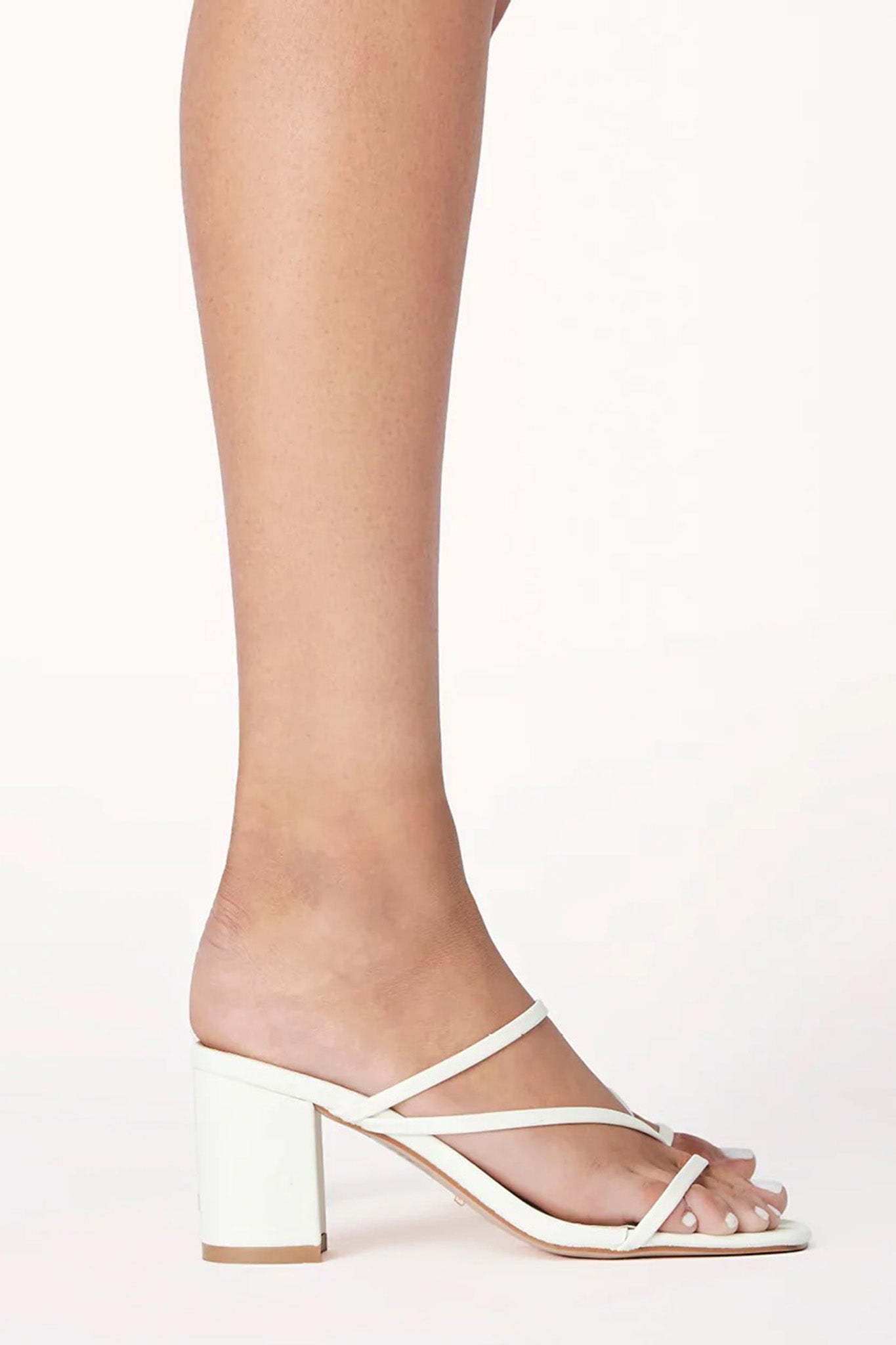 BiLLiNi Yazmin Block Heel White-Fable Dress