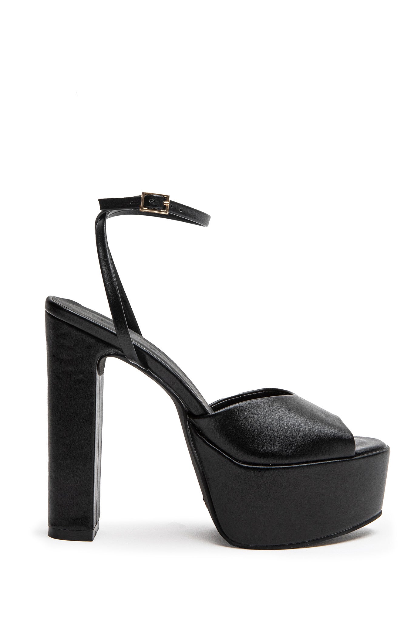 BiLLiNi Farley High Platform Block Heel Black-Fable Dress