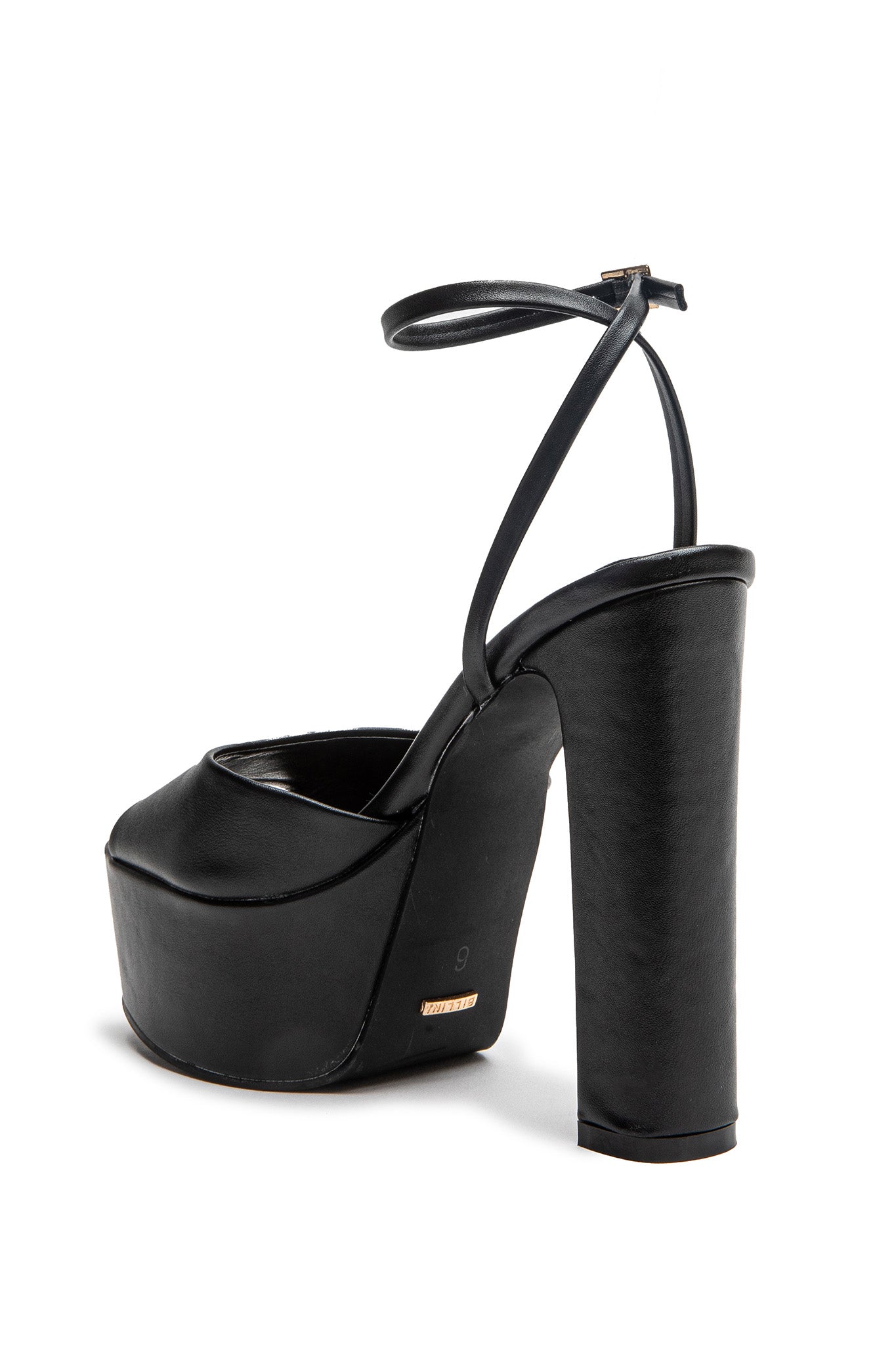 BiLLiNi Farley High Platform Block Heel Black-Fable Dress