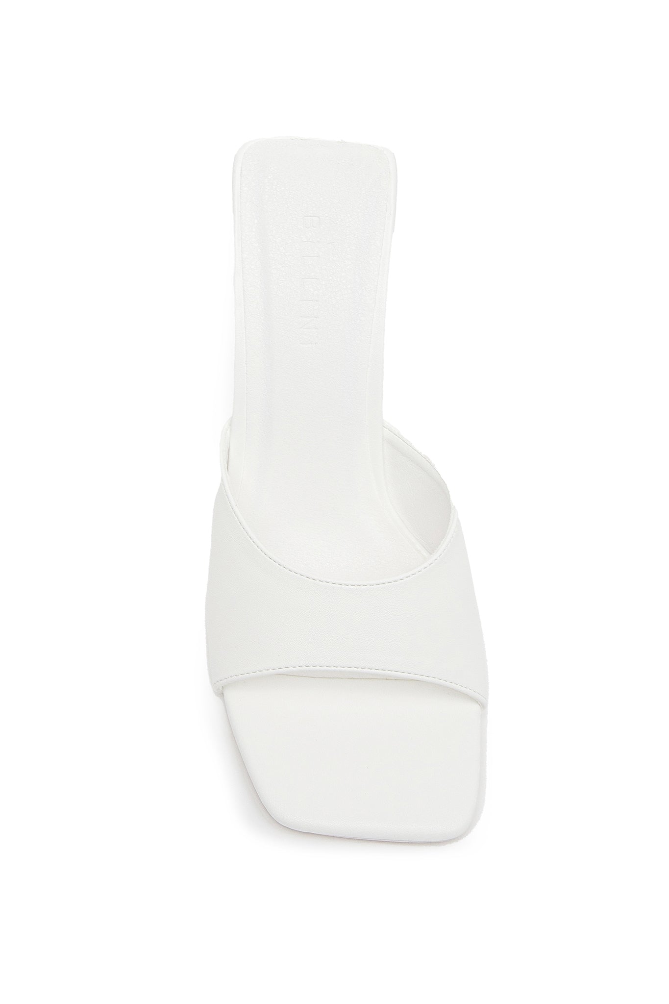 BiLLiNi Gracen Triangle Block Heel White-Fable Dress