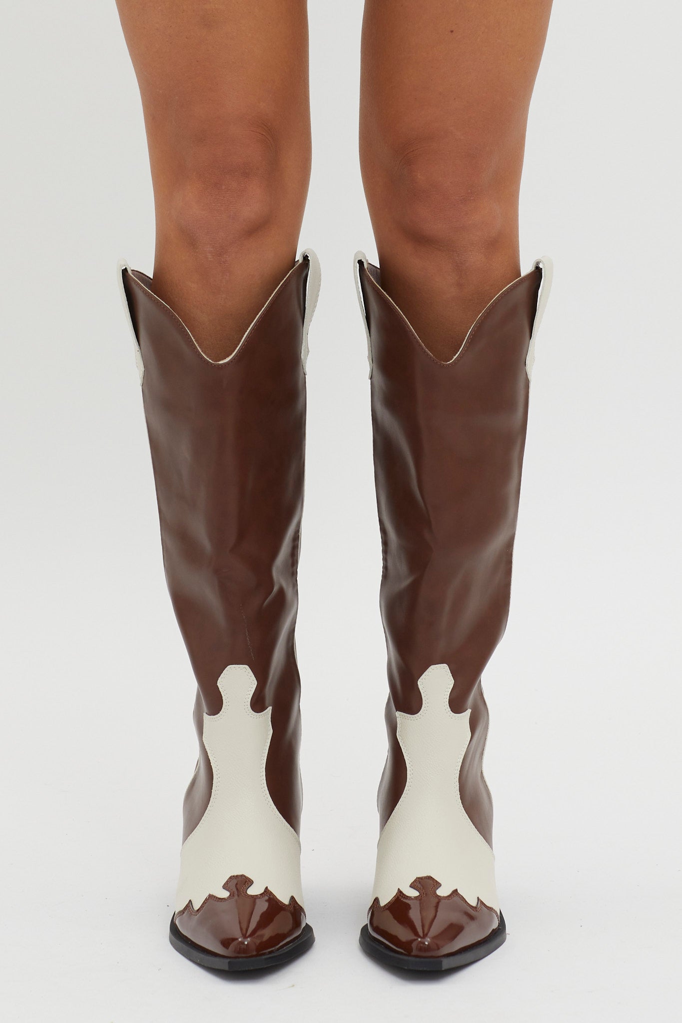 BiLLiNi Etta Boot Chocolate/Ivory-Fable Dress