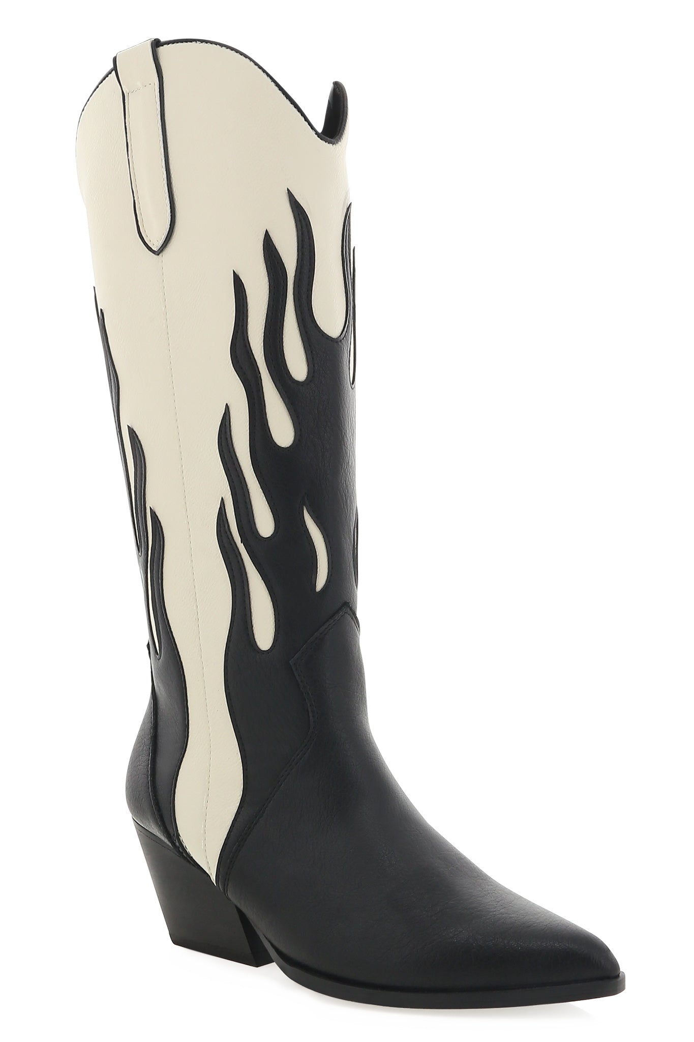 BiLLiNi Zarina Western Boots Black/Ivory-Fable Dress