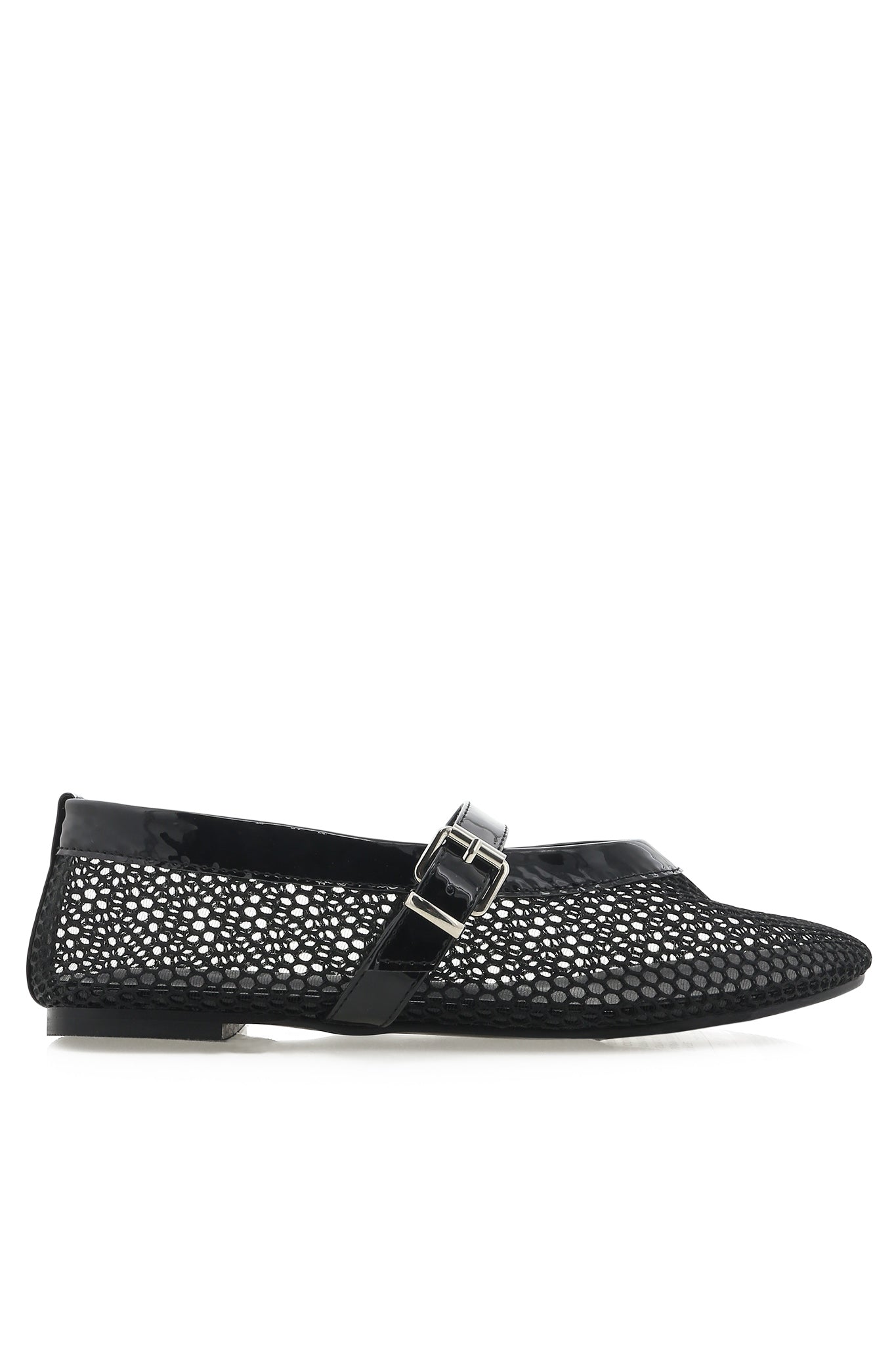 BiLLiNi Jaylah Ballet Flat Black-Fable Dress