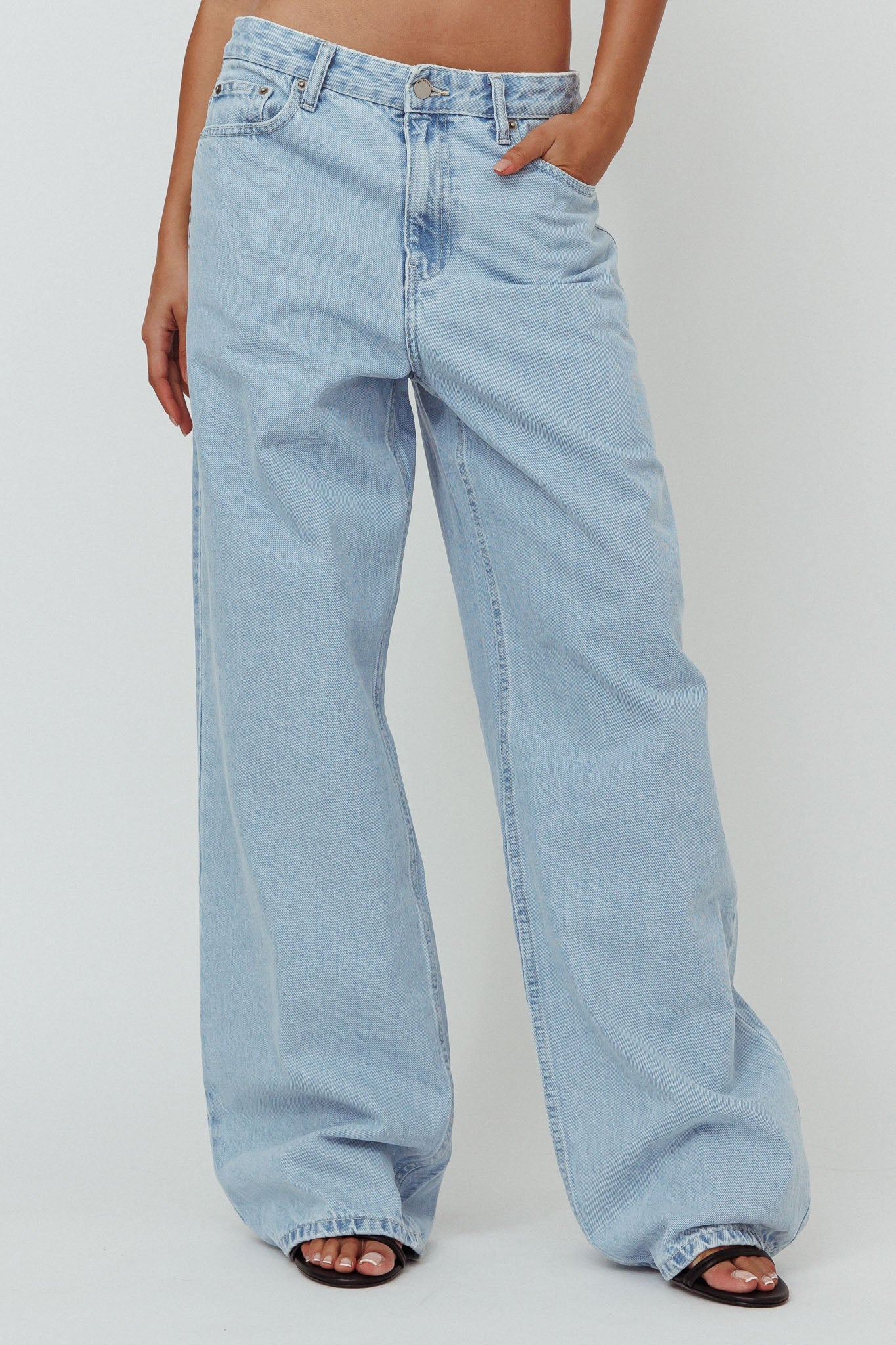 DR DENIM Donna Baggy Jeans Pebble Superlight Retro-Fable Dress