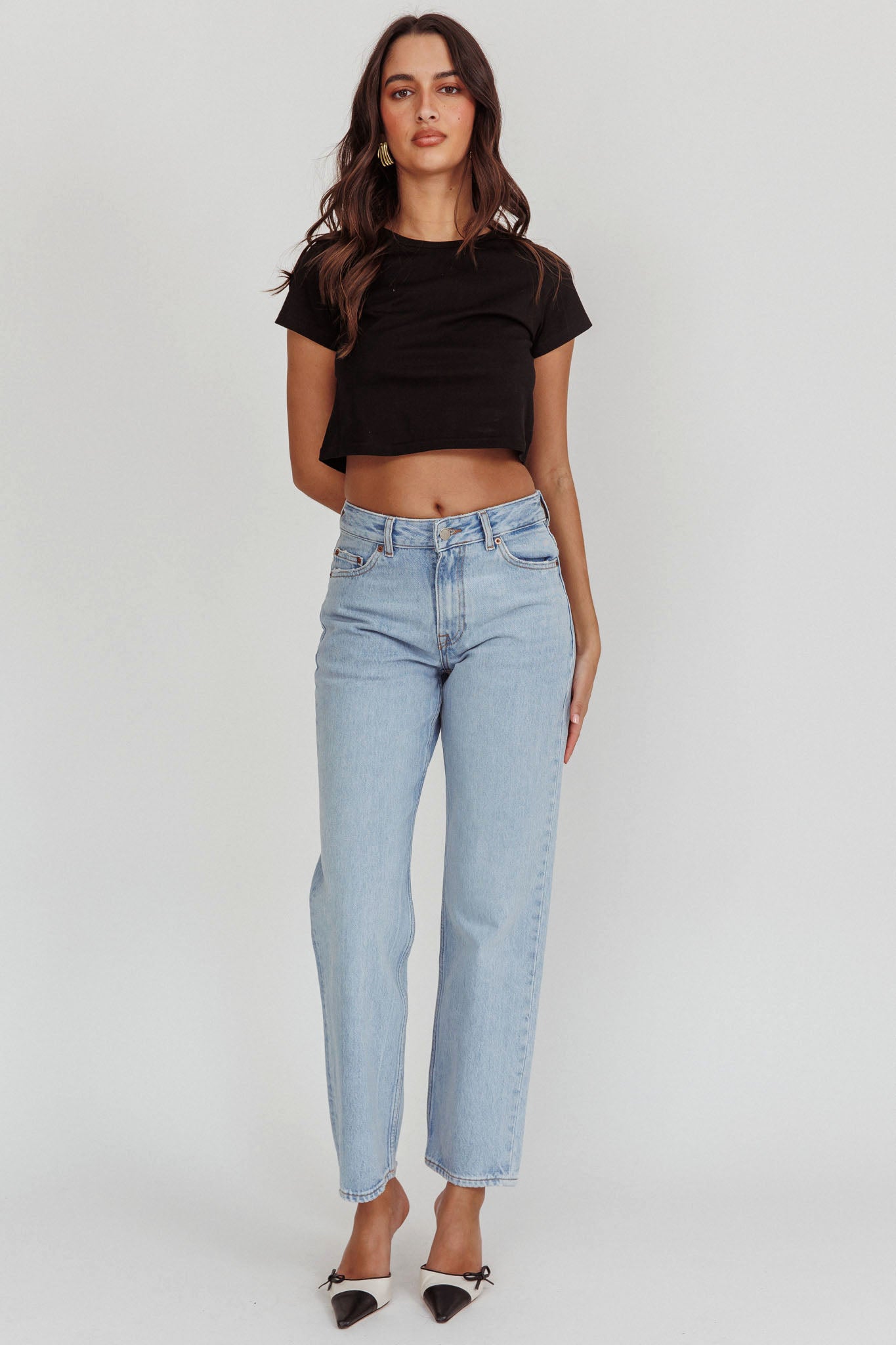 DR DENIM Arch Straight Jeans Stream Light Used-Fable Dress