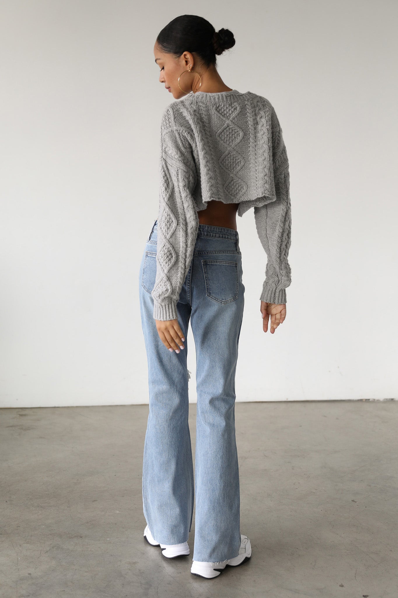 DOGMA High Rise Flare Denim Jeans Medium Wash-Fable Dress