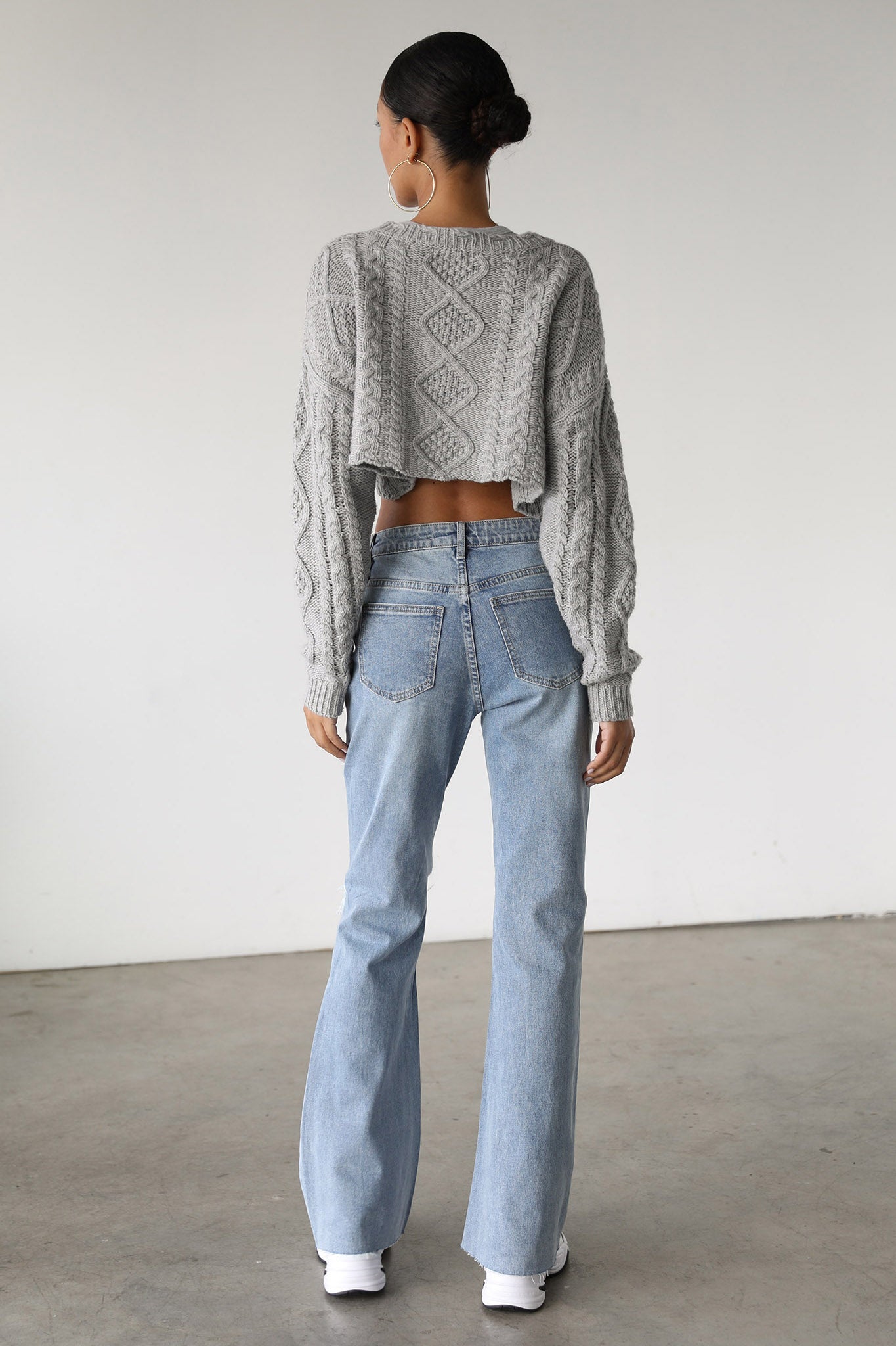 DOGMA High Rise Flare Denim Jeans Medium Wash-Fable Dress