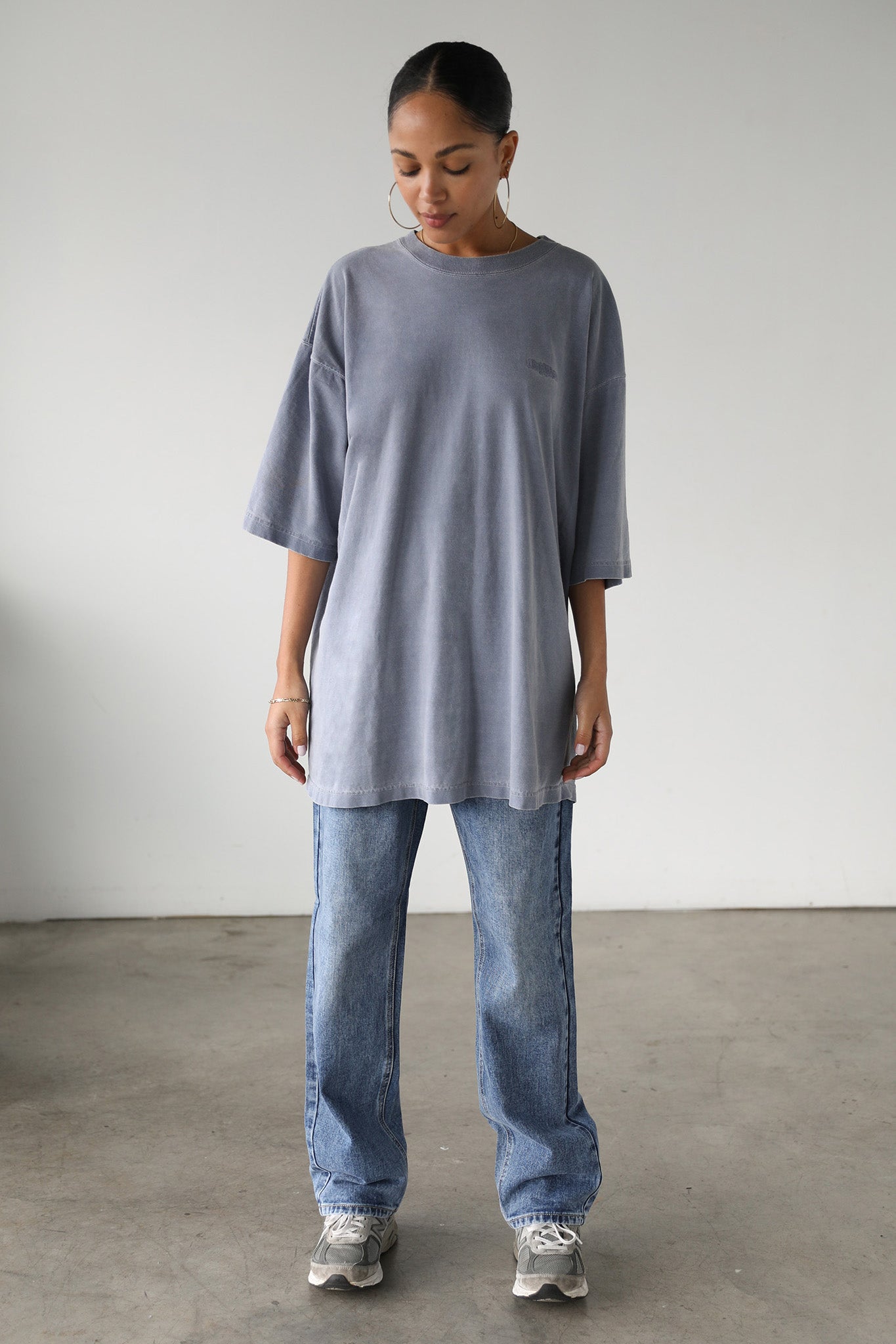 DOGMA Classic High Rise Straight Leg Denim Jeans Dark Wash-Fable Dress